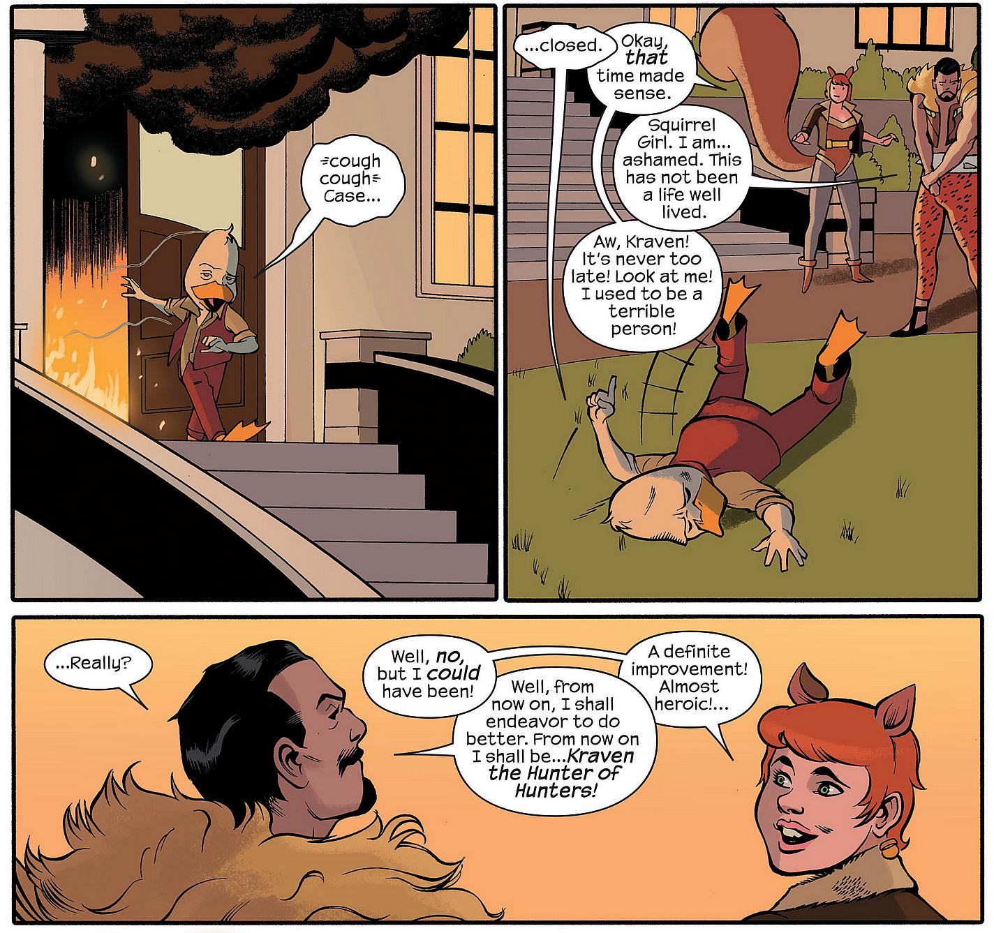 Kraven finds new direction in Howard the Duck Vol. 6 #6 (2016), Marvel Comics