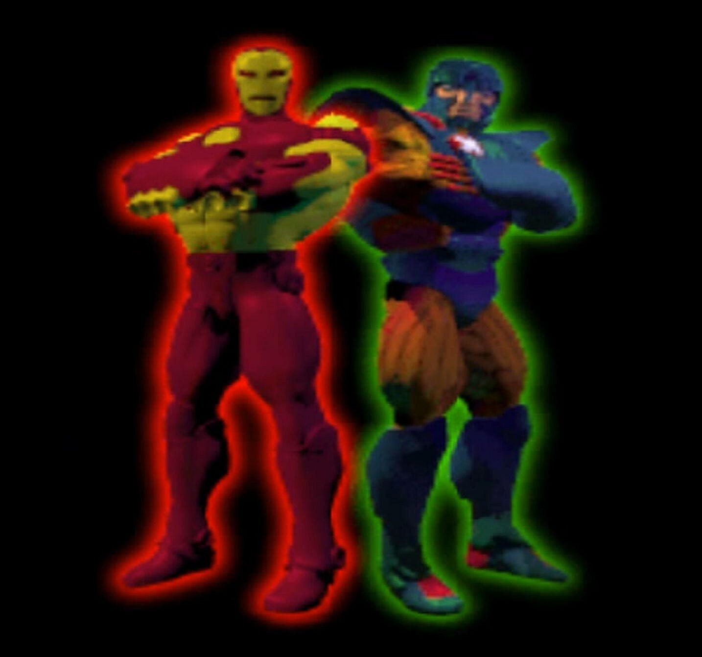 Iron Man and X-O Manowar radiate '90s energy in Iron Man and X-o Manowar in Heavy Metal (1996), Acclaim