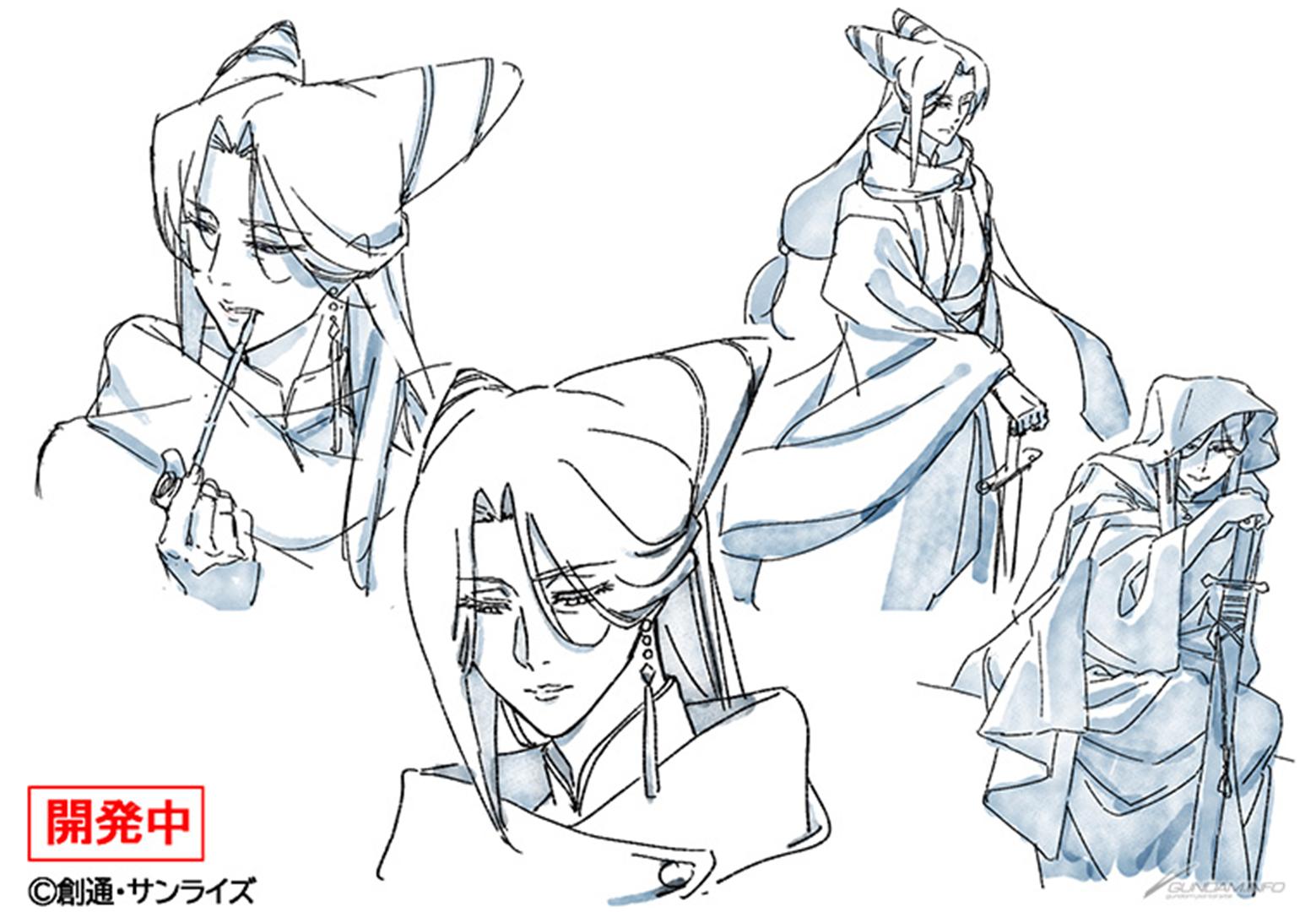 An unknown new character set to appear in the Mobile Fighter G Gundam Gaiden story, as penned by Yasuhiro Imagawa for the Gundam GWX 30th Anniversary Project (2024), Bandai Namco