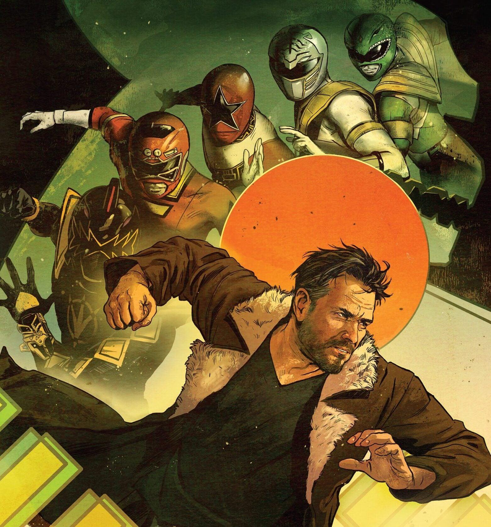 The many Ranger lives of Tommy Oliver (Jason David Frank) on the cover to Power Rangers: Soul of the Dragon (2018), BOOM! Studios via Digital Issue