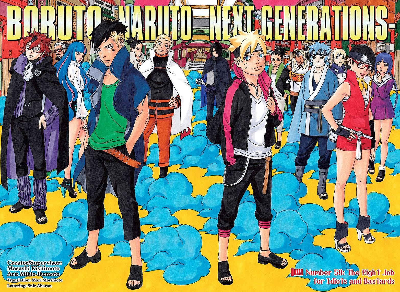 boruto kawaki sarada naruto