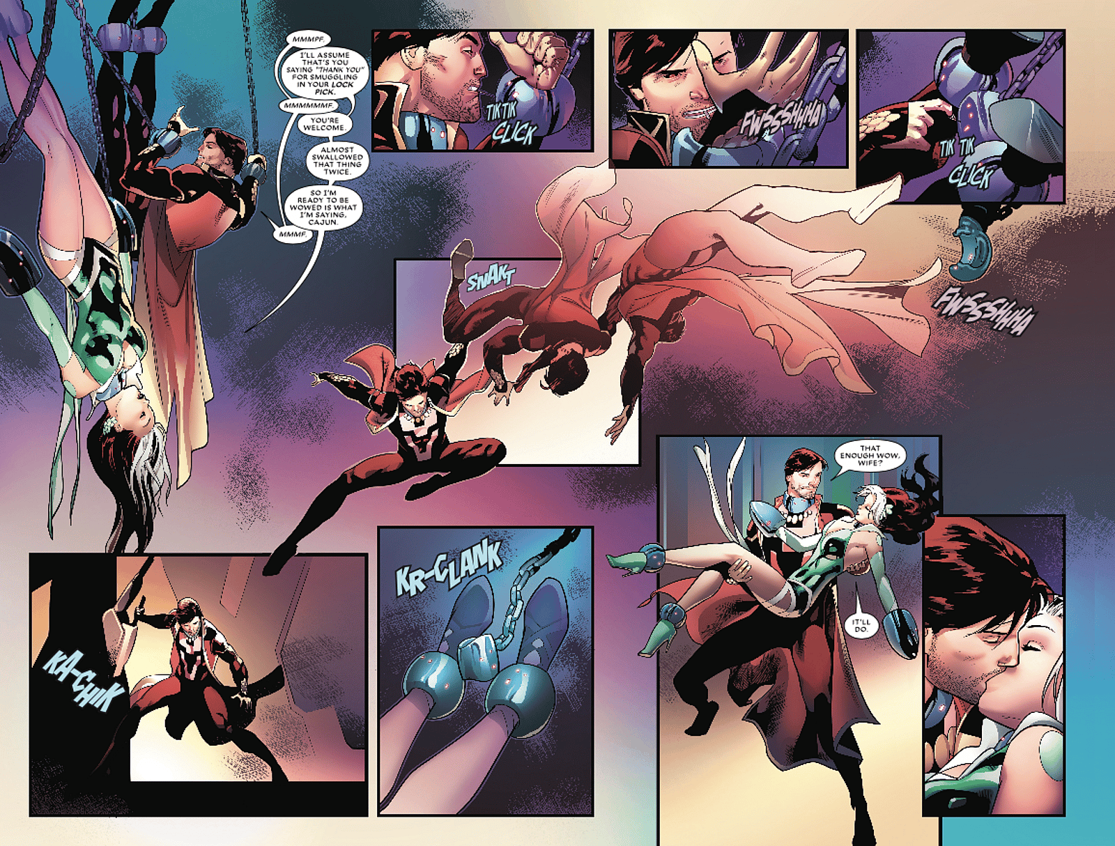 Comic Review: Mr. and Mrs X #4