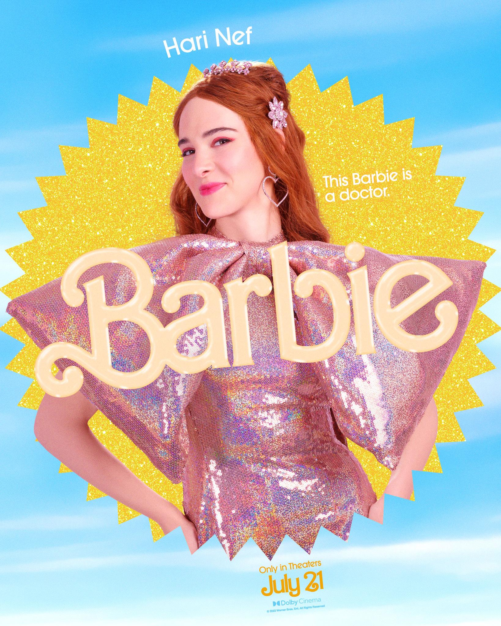 Hari Nef as Doctor Barbie in Barbie (2023), Warner Bros. Pictures
