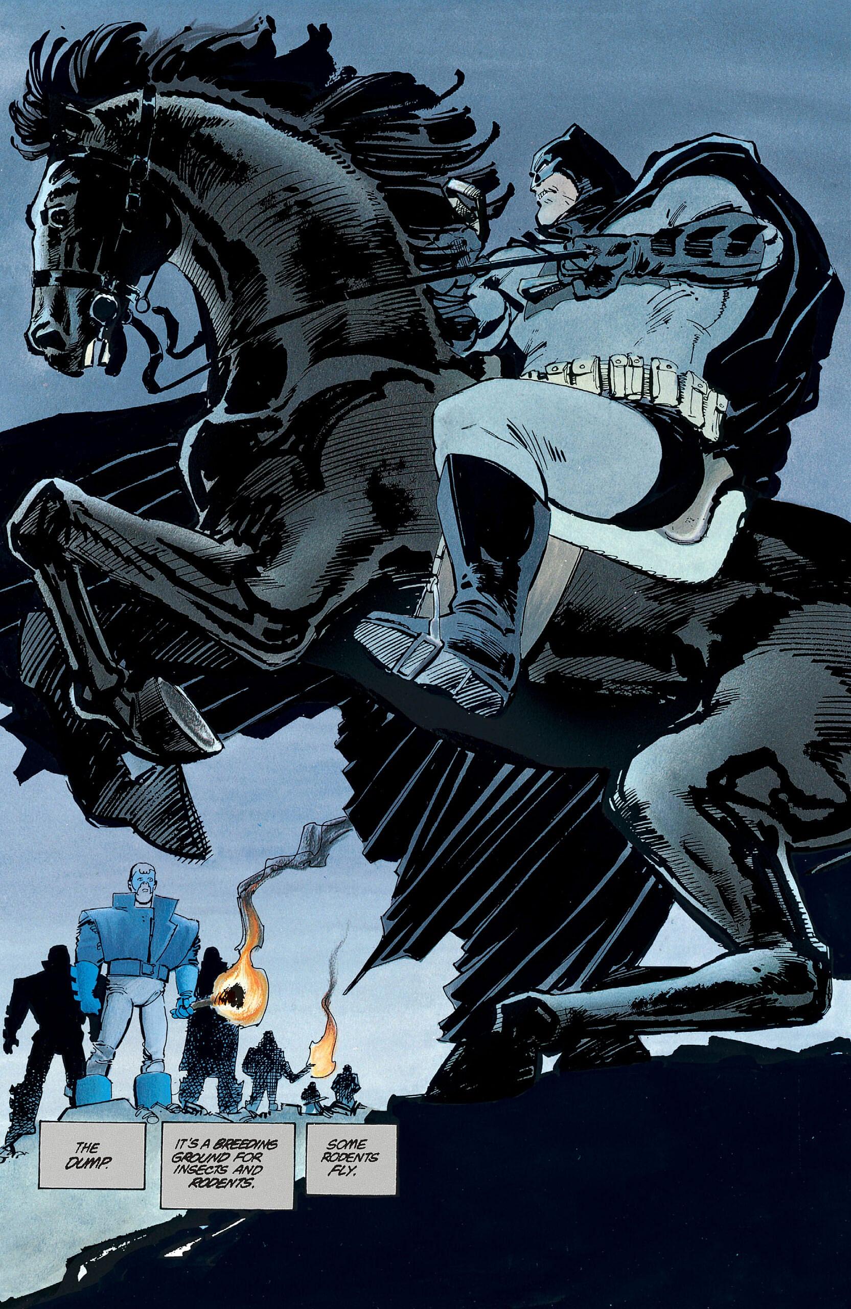Batman rallies the Mutants in Batman: The Dark Knight Returns Vol. 1 #4 (1986), DC
