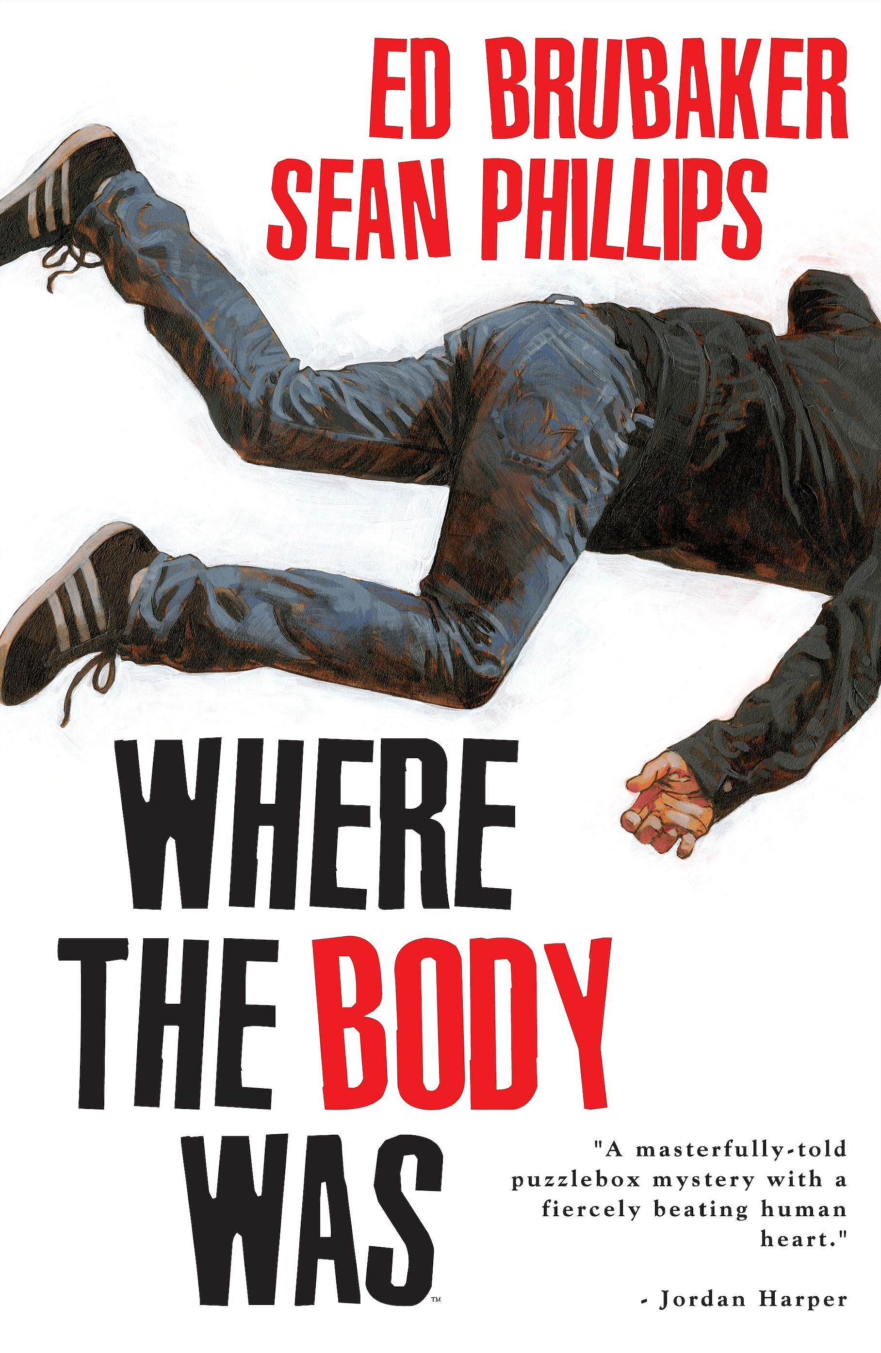 Where The Body Was (2023), Image Comics. Words by Ed Brubaker. Art by Sean Phillips