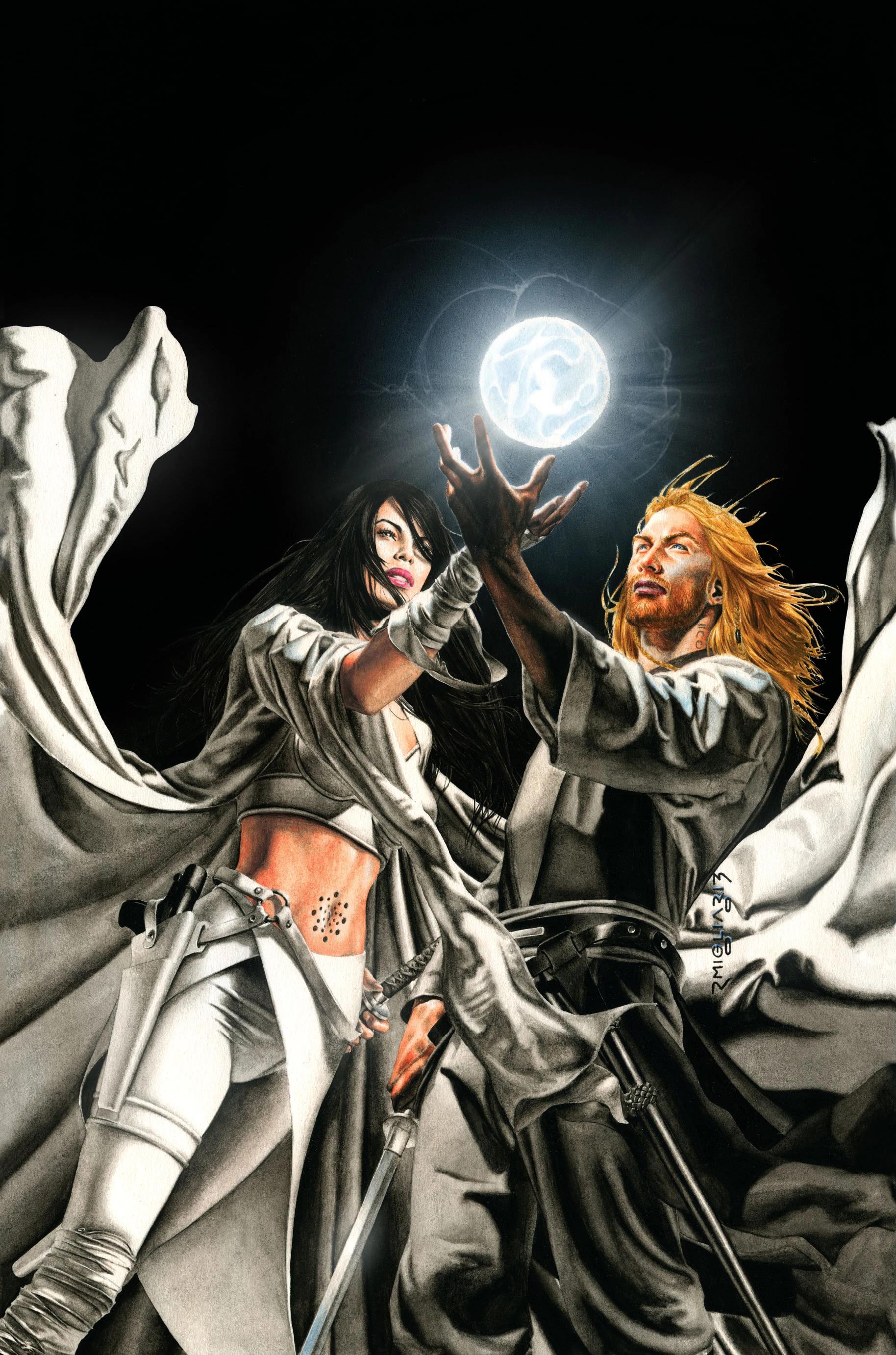 The Je'daii prepare to seize their destiny on Rodolfo Migliaro's cover to Star Wars: Dawn of the Jedi Vol. 1 #0 (2012), Dark Horse Comics