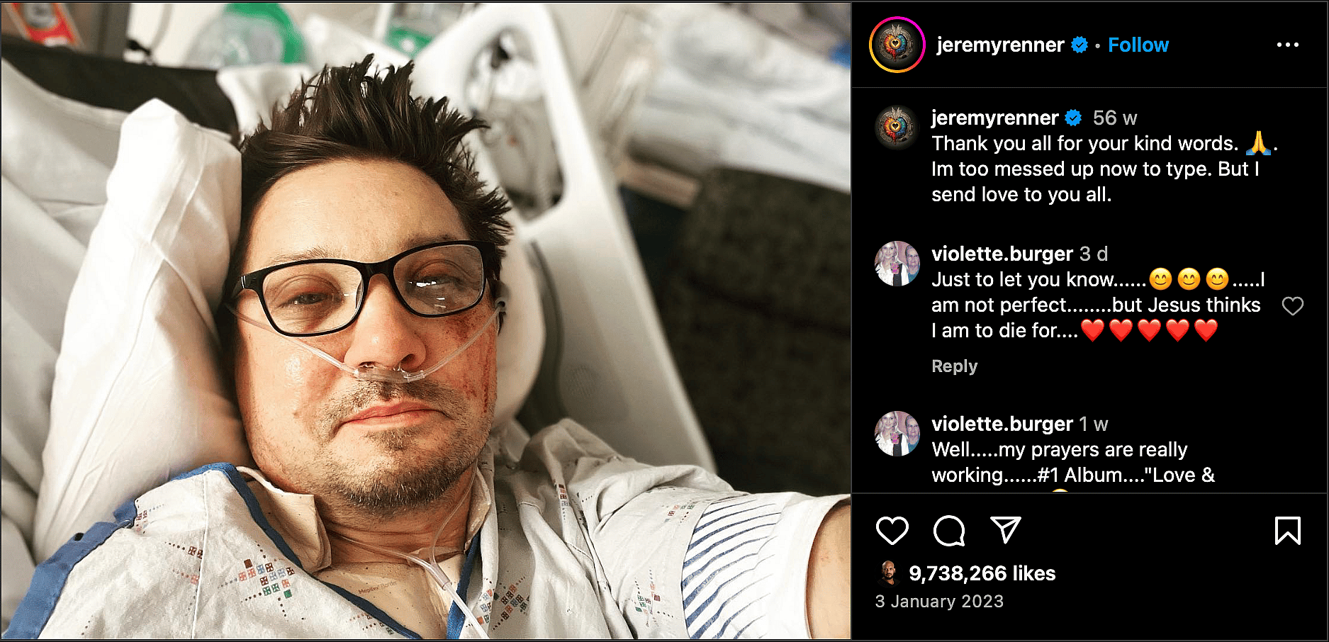 Jeremy Renner (@jeremyrenner) on Instagram