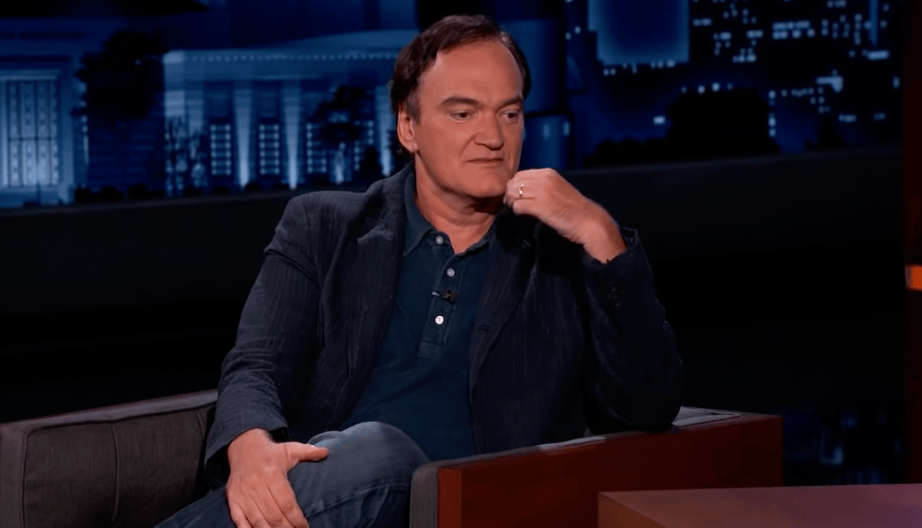 Quentin Tarantino on Baby Boy, Living in Tel Aviv & Movie Guessing Game via Jimmy Kimmel Live, YouTube