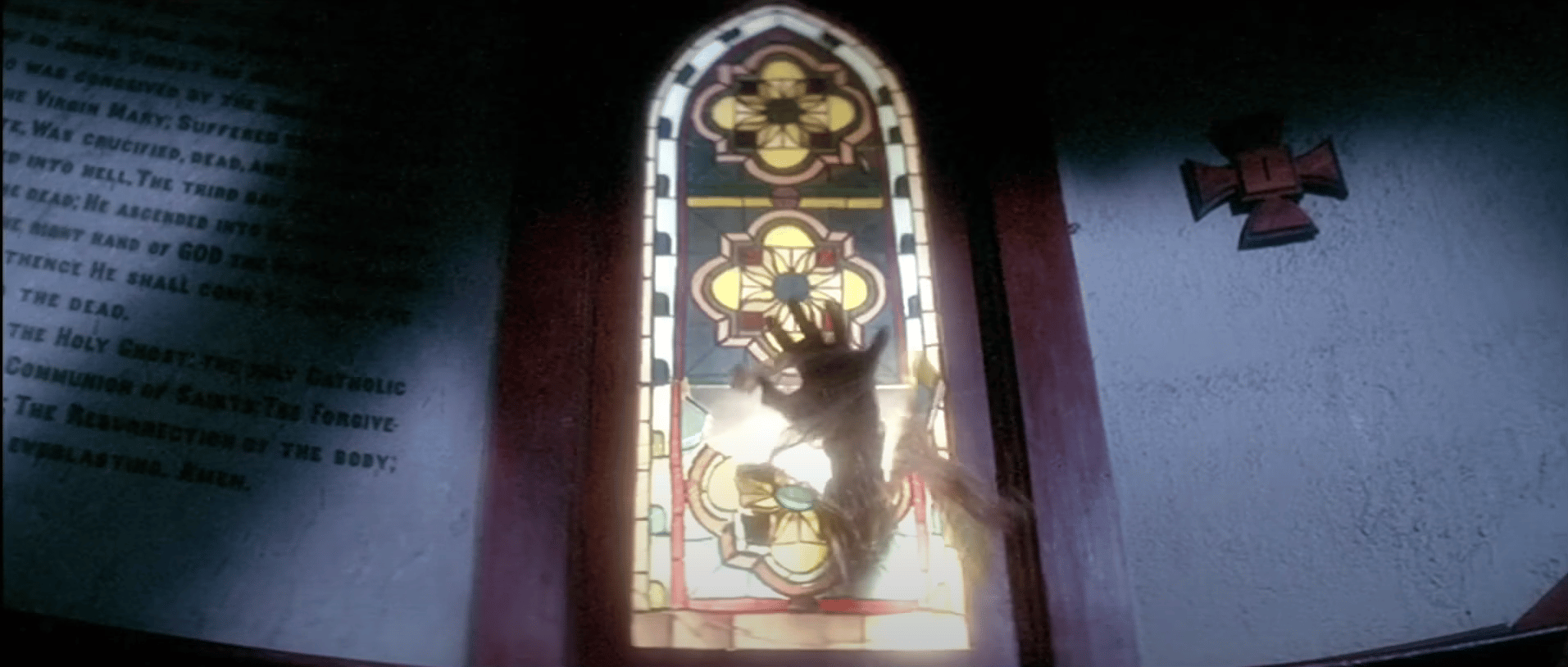 Hands up in worship