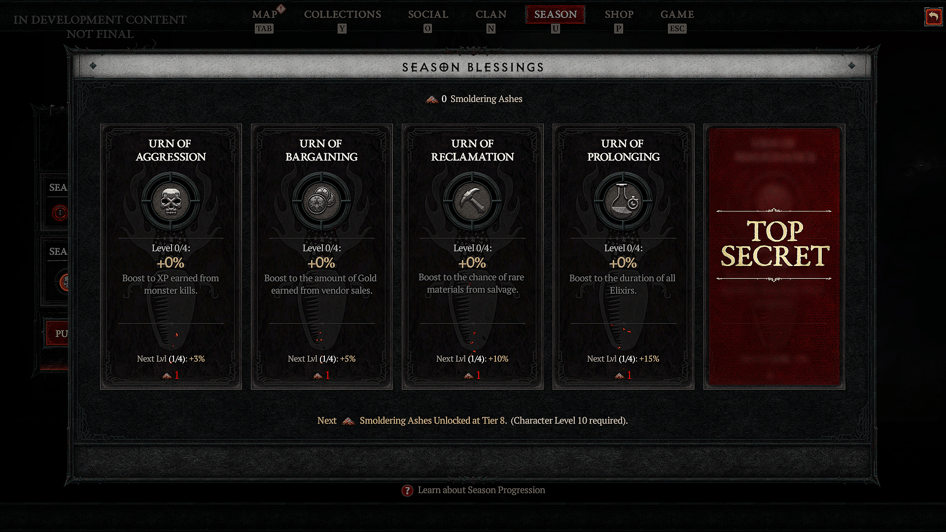 Season Blessings in Diablo IV (2023), Blizzard Entertainment