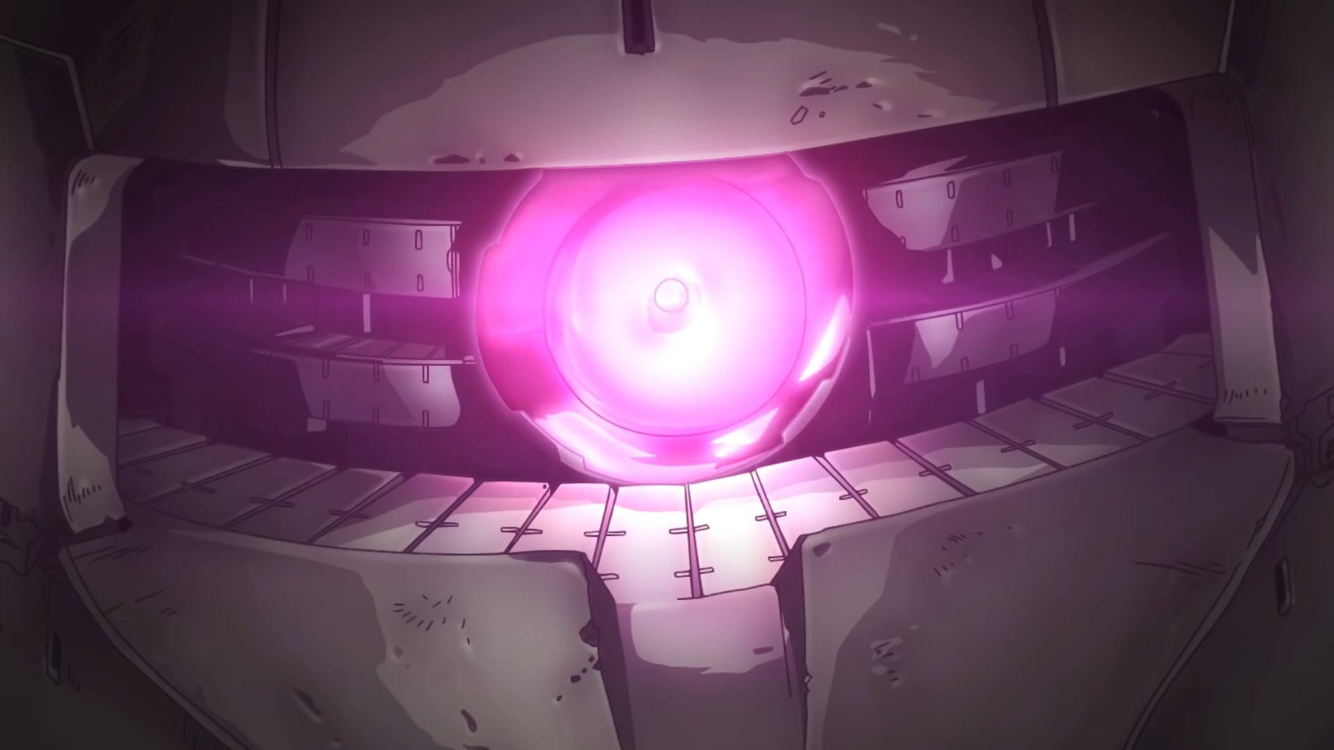A Zeon Zaku begins its sortie in Mobile Suit Gundam: Cucuruz Doan’s Island (2022), Bandai Namco Filmworks
