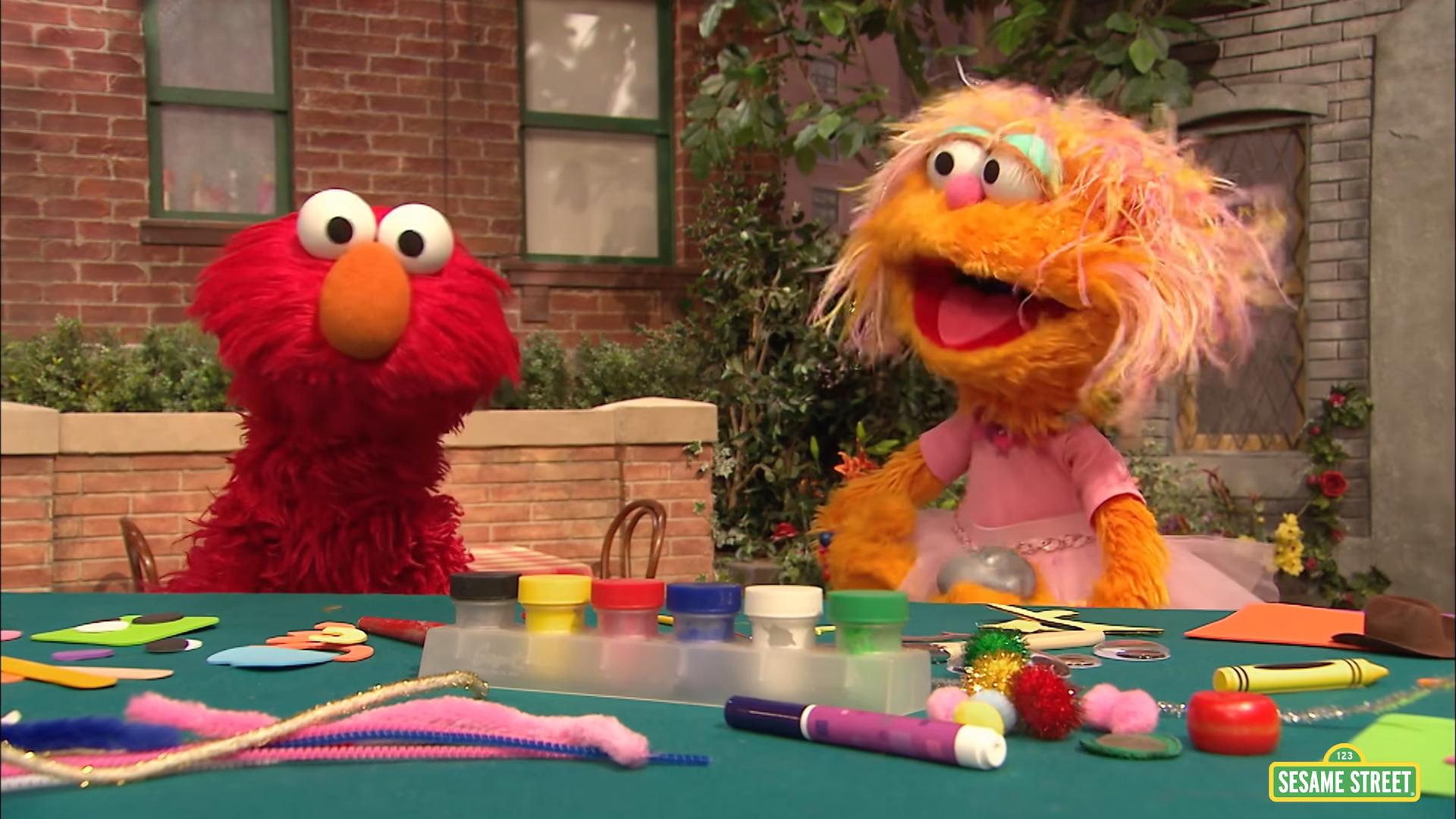 Elmo is about to McLose it in Elmo's Playdate with a Pet Rock (2022), Sesame Street YouTube 