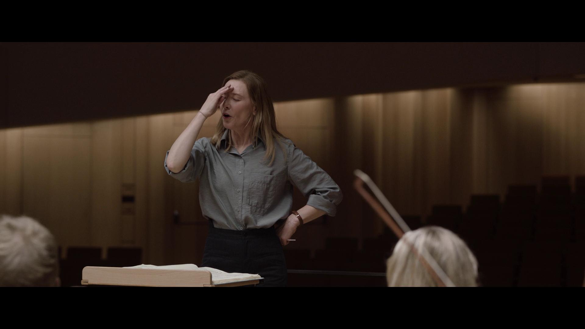 Lydia Tár (Cate Blanchett) refuses to confront her own ego via Tár (2022), Universal Pictures