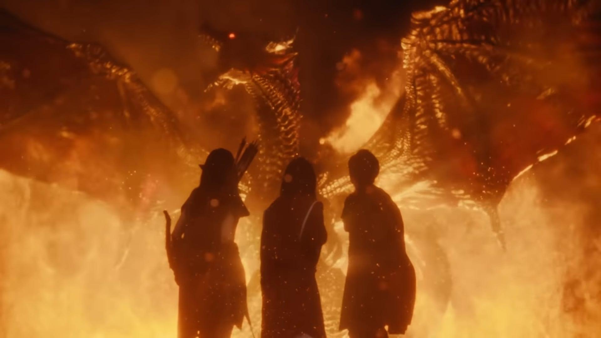 The trio comes face to face with their final opponent in a Japanese Dungeons & Dragon commercial presented during Wizards Presents 2022 - Dungeons & Dragons | Magic: The Gathering via D&D Beyond YouTube