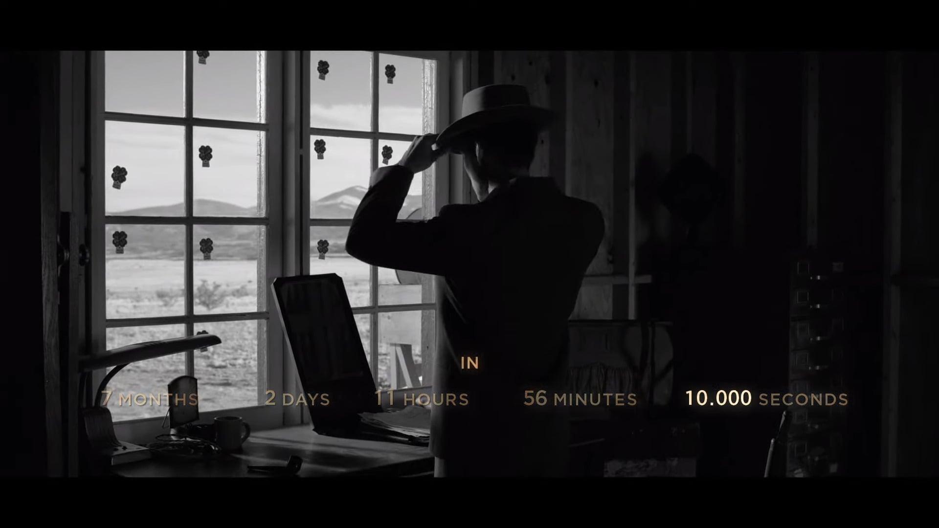 Robert J. Oppenheimer (Cillian Murphy) looks out upon the New Mexico desert in Oppenheimer (2023), Syncopy Inc. via YouTube