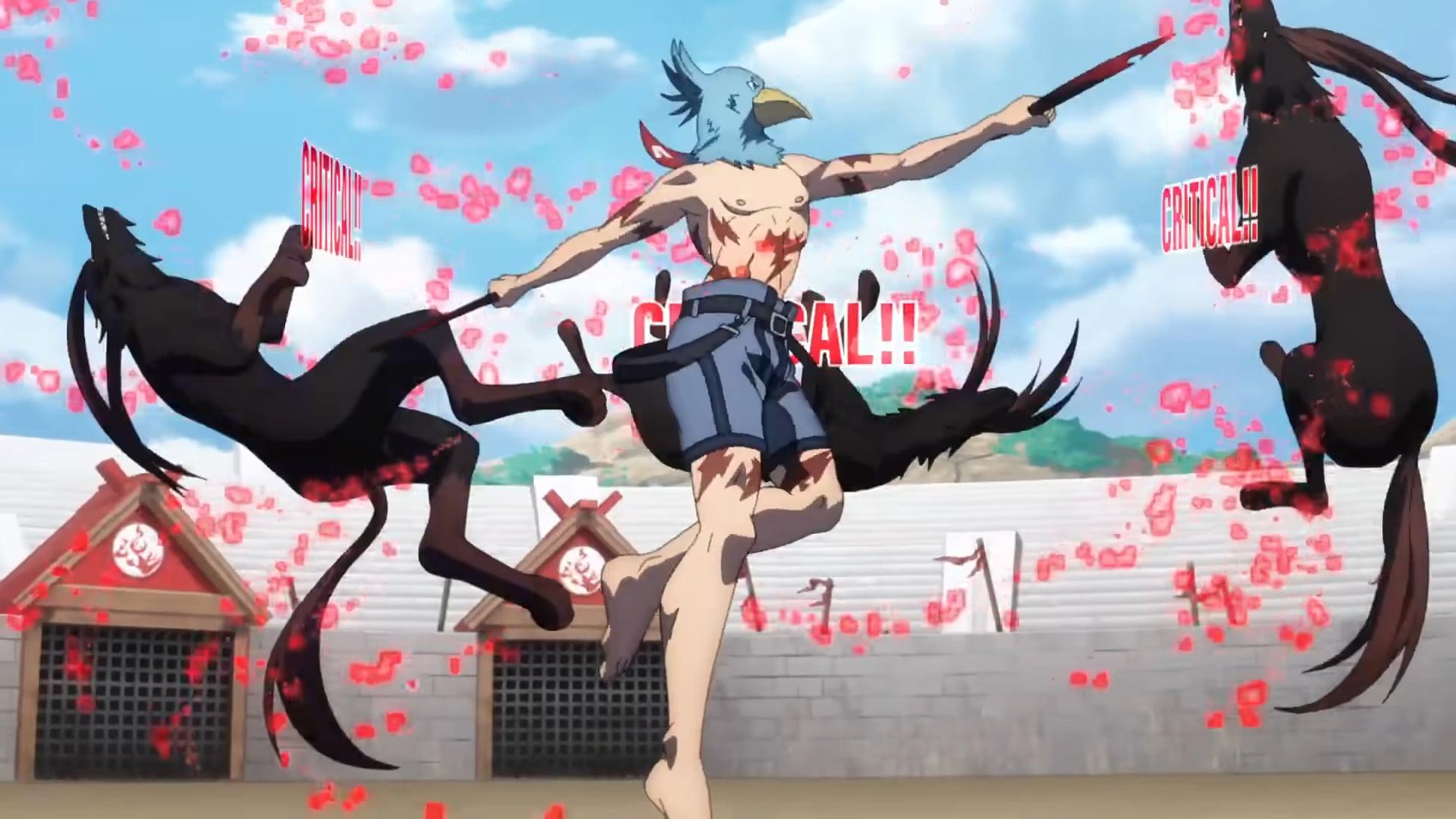 Sunraku shows off his skills in the trailer for Shangri-La Frontier (2023), C2C