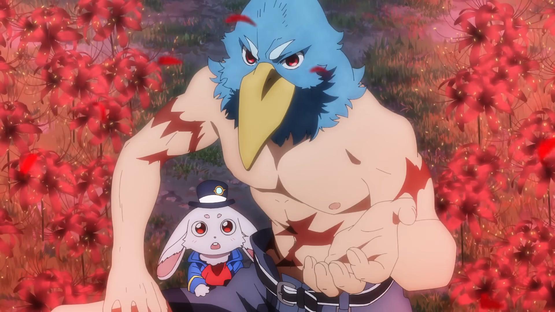 Sunraku stands to defend Emul in the trailer for Shangri-La Frontier (2023), C2C