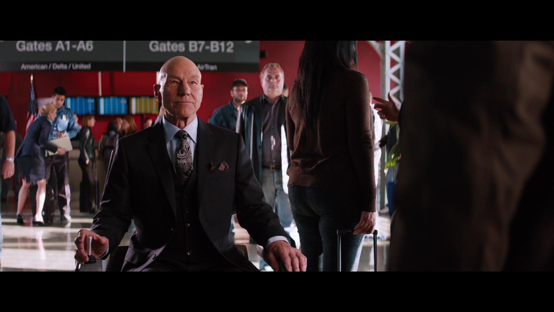 Professor X (Patrick Stewart) has a proposal for Wolverine (Hugh Jackman) in The Wolverine (2013), Marvel Entertainment