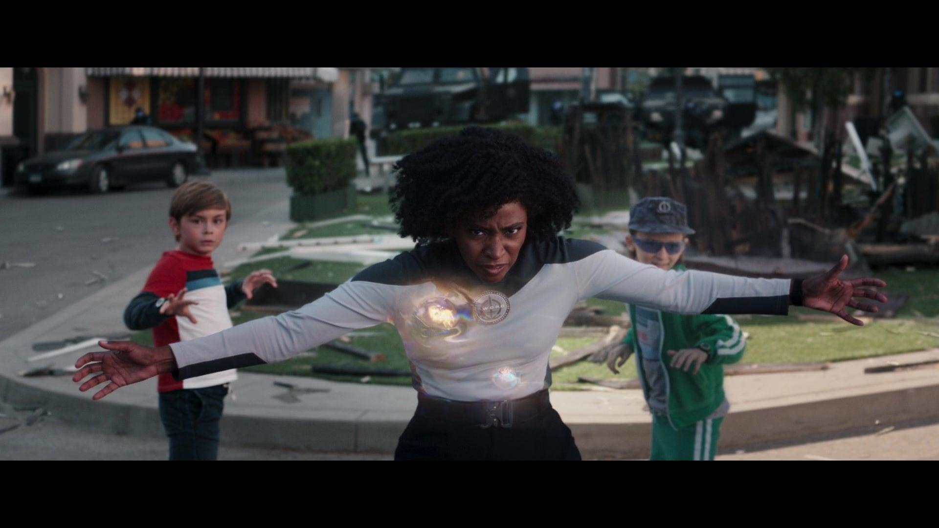 Monica Rambeau (Teyonah Parris) discovers her Photo powers in WandaVision Season 1 Episode 9 "The Series Finale" (2021), Marvel Entertainment via Disney Plus