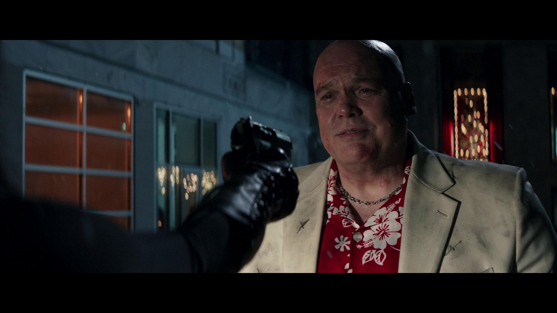 Wilson Fisk (Vincent D'Onofrio) meets his end at the hands of Echo (Alaqua Cox) in Hawkeye Season 1 Episode 6 "So This Is Christmas?" (2021), Marvel Entertainment
