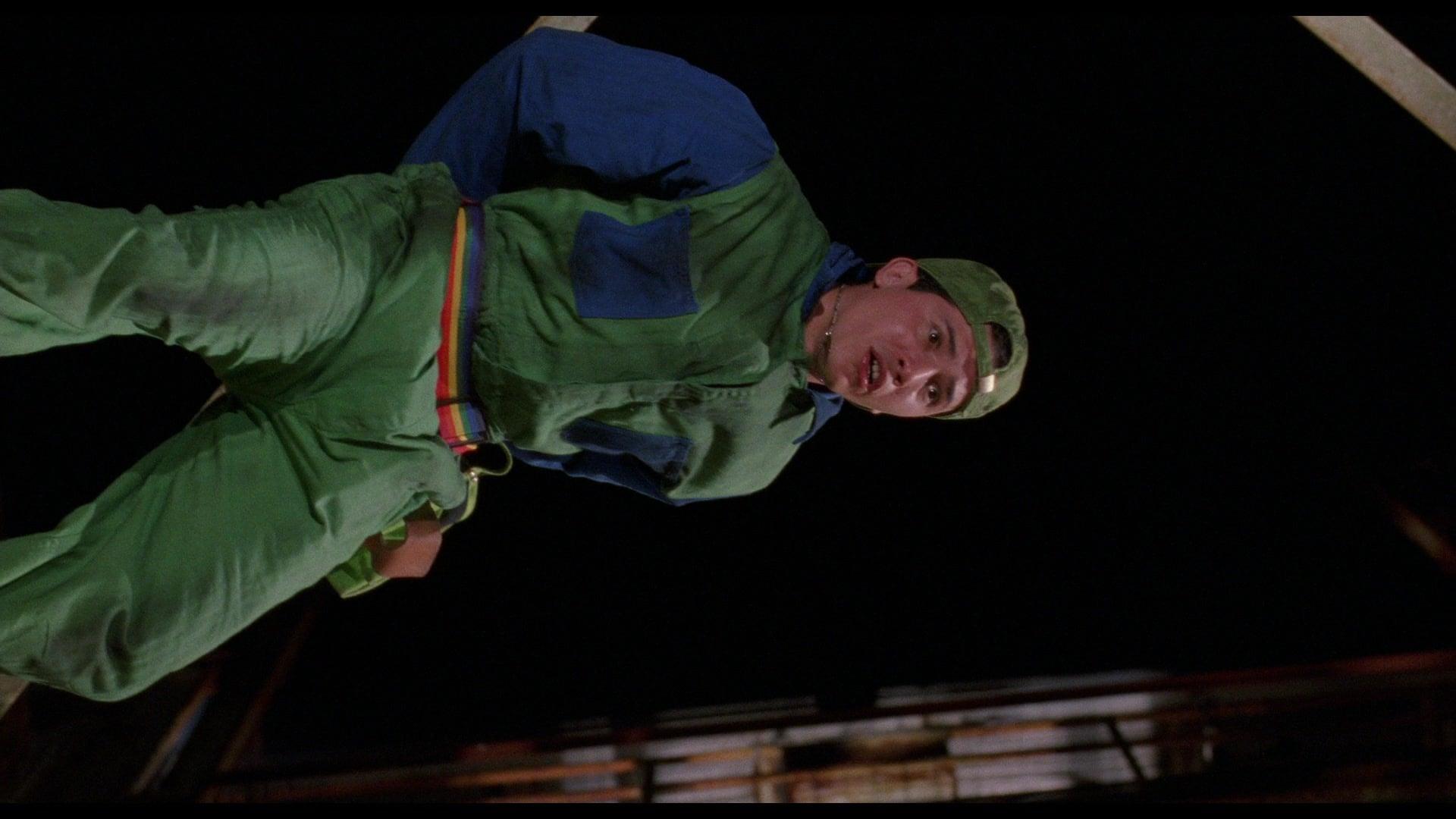 Luigi (John Leguizamo) traverses Dinohattan in Super Mario Bros. (1993), Walt Disney Studios via Blu-ray