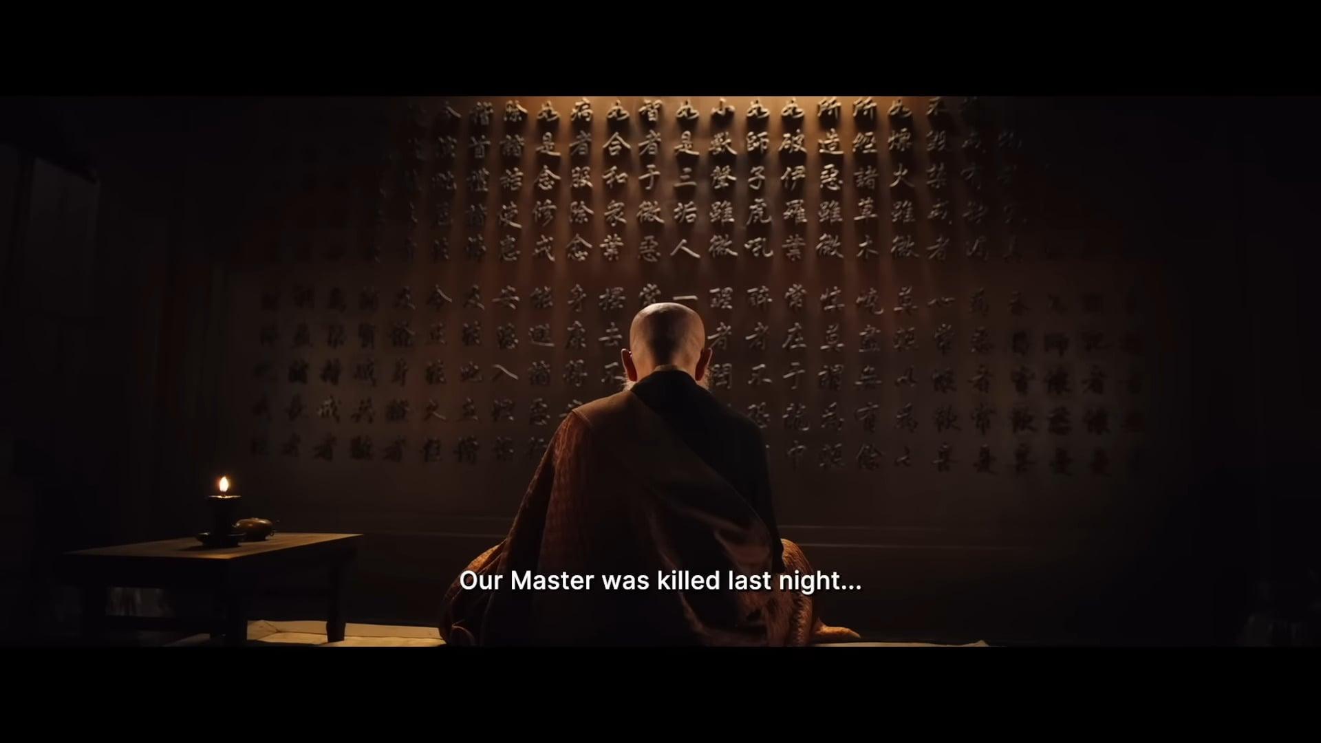 Master Ma (Min Zheng) meditates in Sakra (2023), Well Go USA