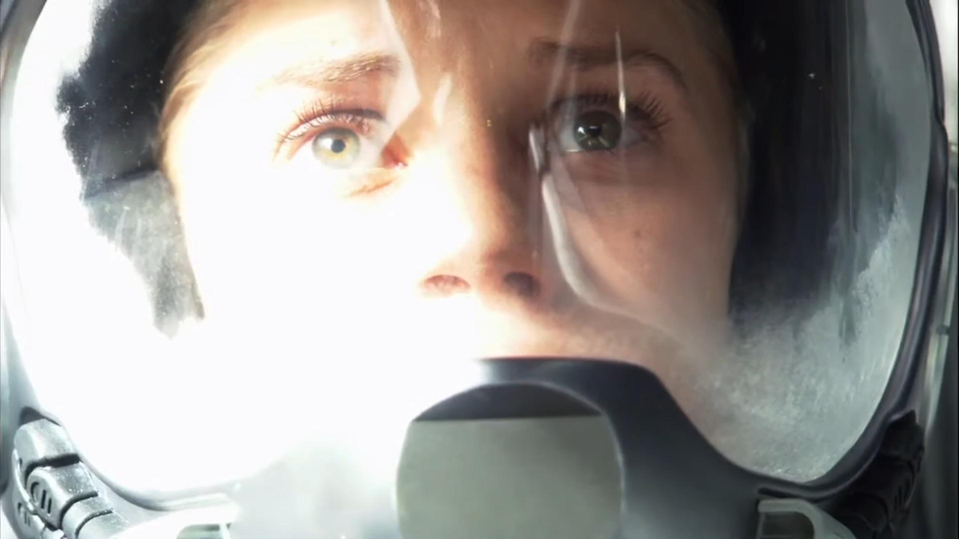 Starbuck (Katee Sackhoff) embraces her destiny in 
Battlestar Galactica Season 3 Episode 17 "Maelstrom" (2007), Universal