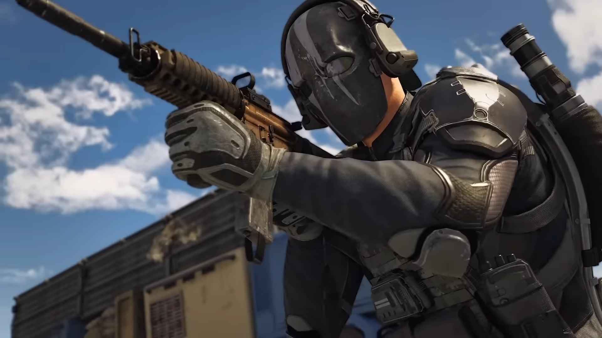 Singa prepares for a fire fight in XDefiant (2024), Ubisoft