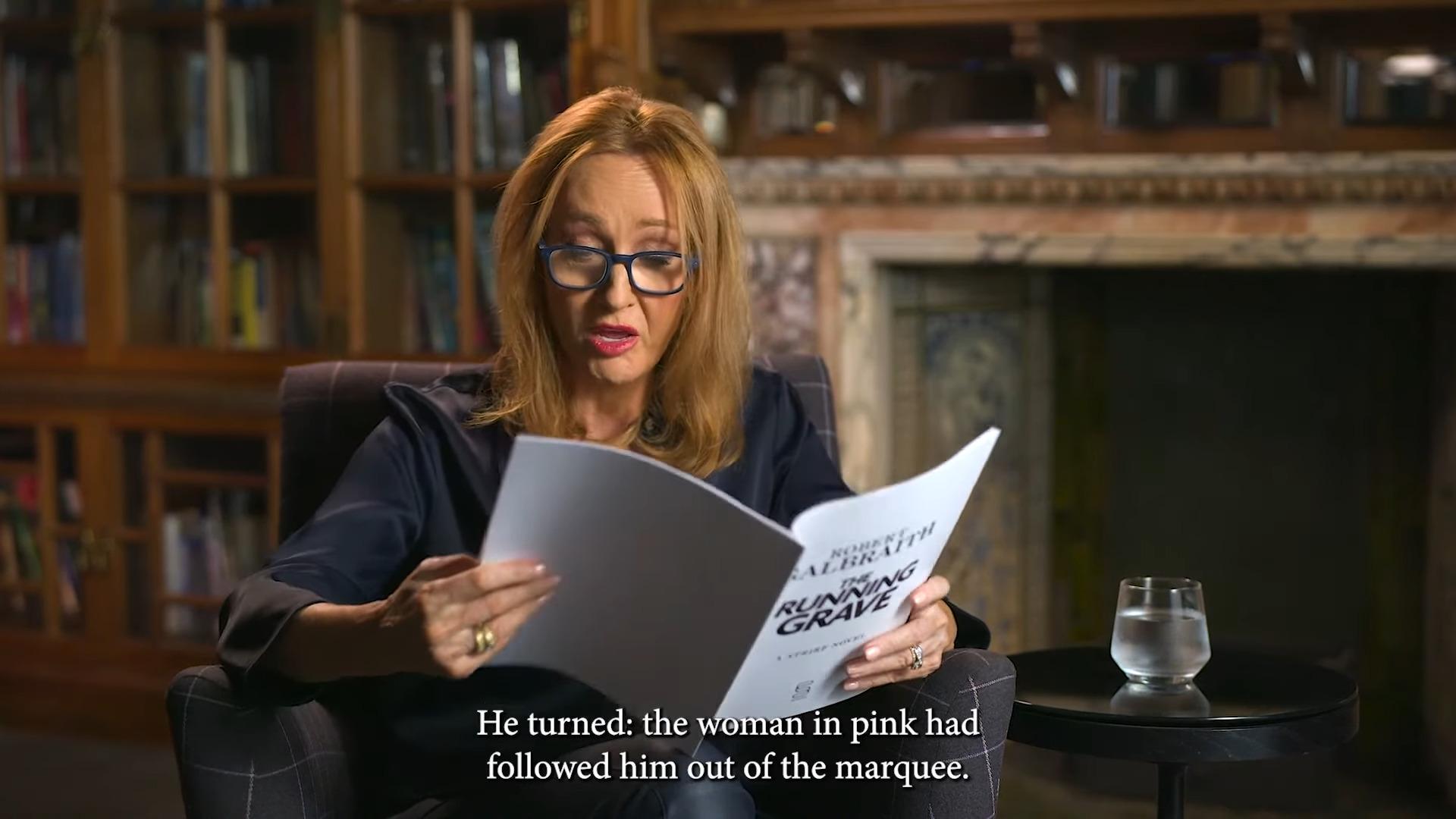 J.K. Rowling (Robert Galbraith) reads First Chapter of The Running Grave (September 26th, 2023)