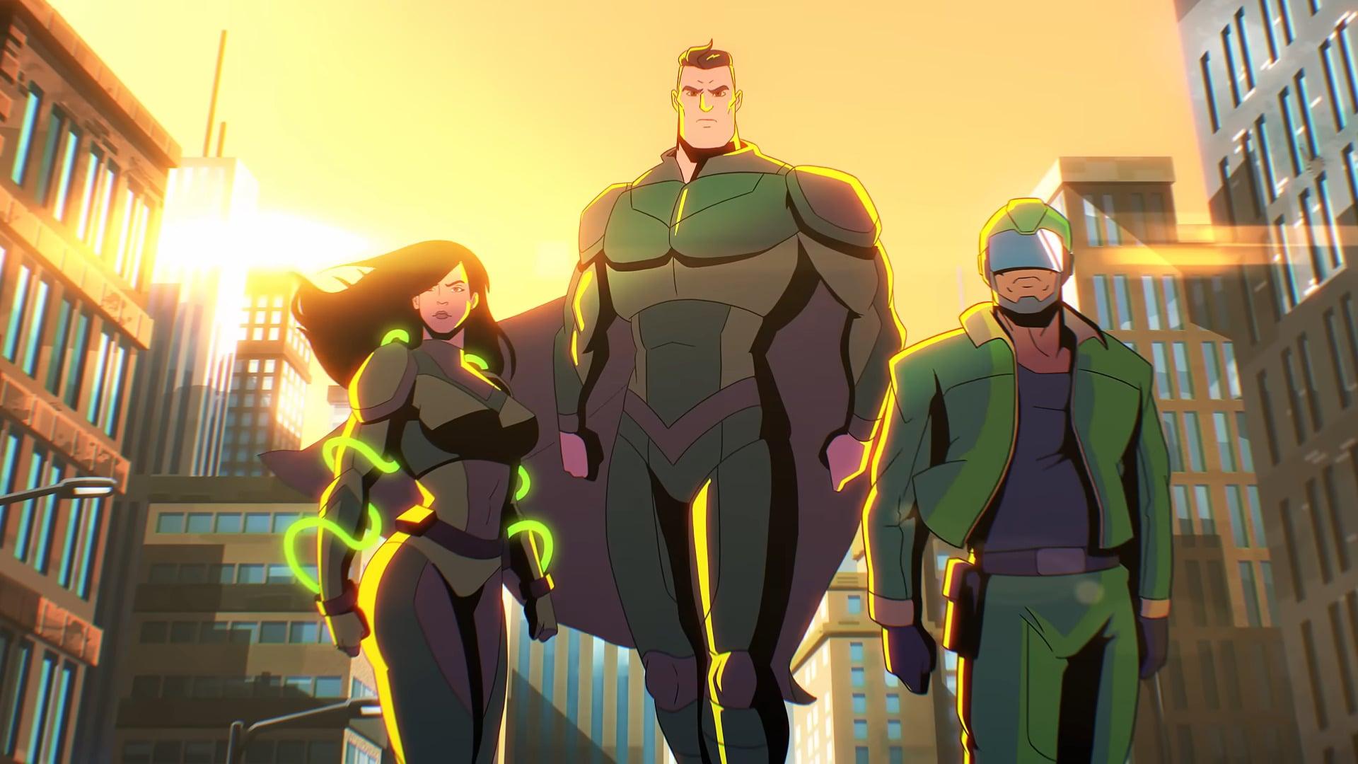 The Alphacore team stands tall in Alphacore #1 | Official Animated Trailer (2023), Rippaverse Studios