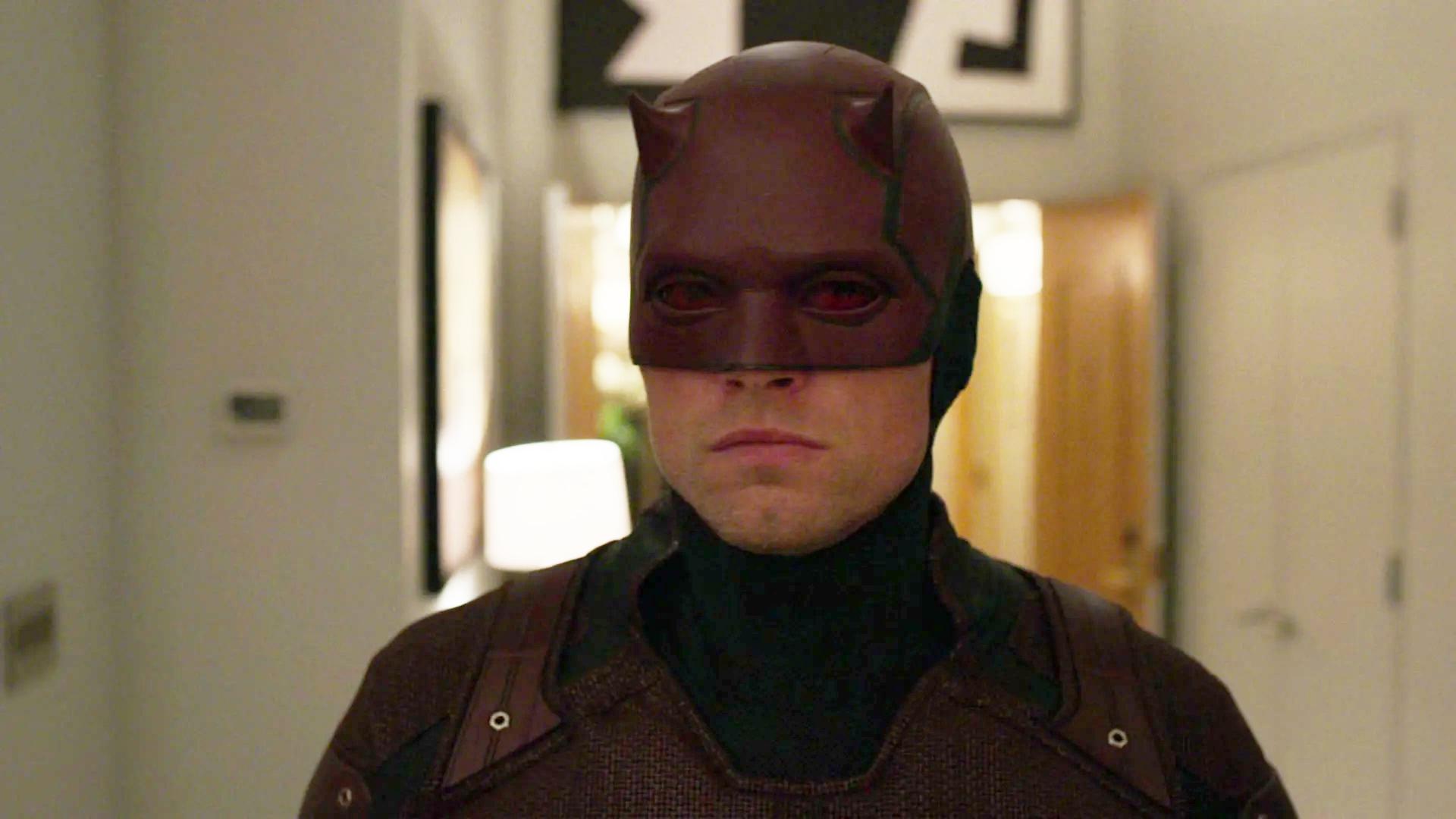 Benjamin Pondexter (Wilson Bethel) arrives to the Battle at the Presidential Hotel in Daredevil Season 3 Episode 13 “A New Napkin” (2018), Marvel Entertainment