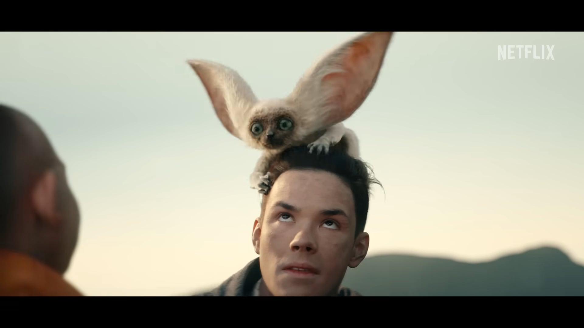 Sokka (Ian Ousley) receives a surprise visitor in Avatar: The Last Airbender (2024), Netflix