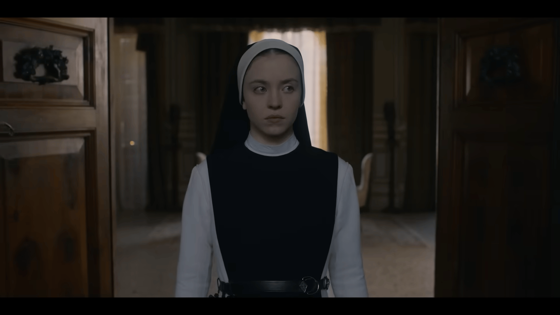 Sydney Sweeney as Sister Cecilia in Immaculate (2024), Black Bear Pictures