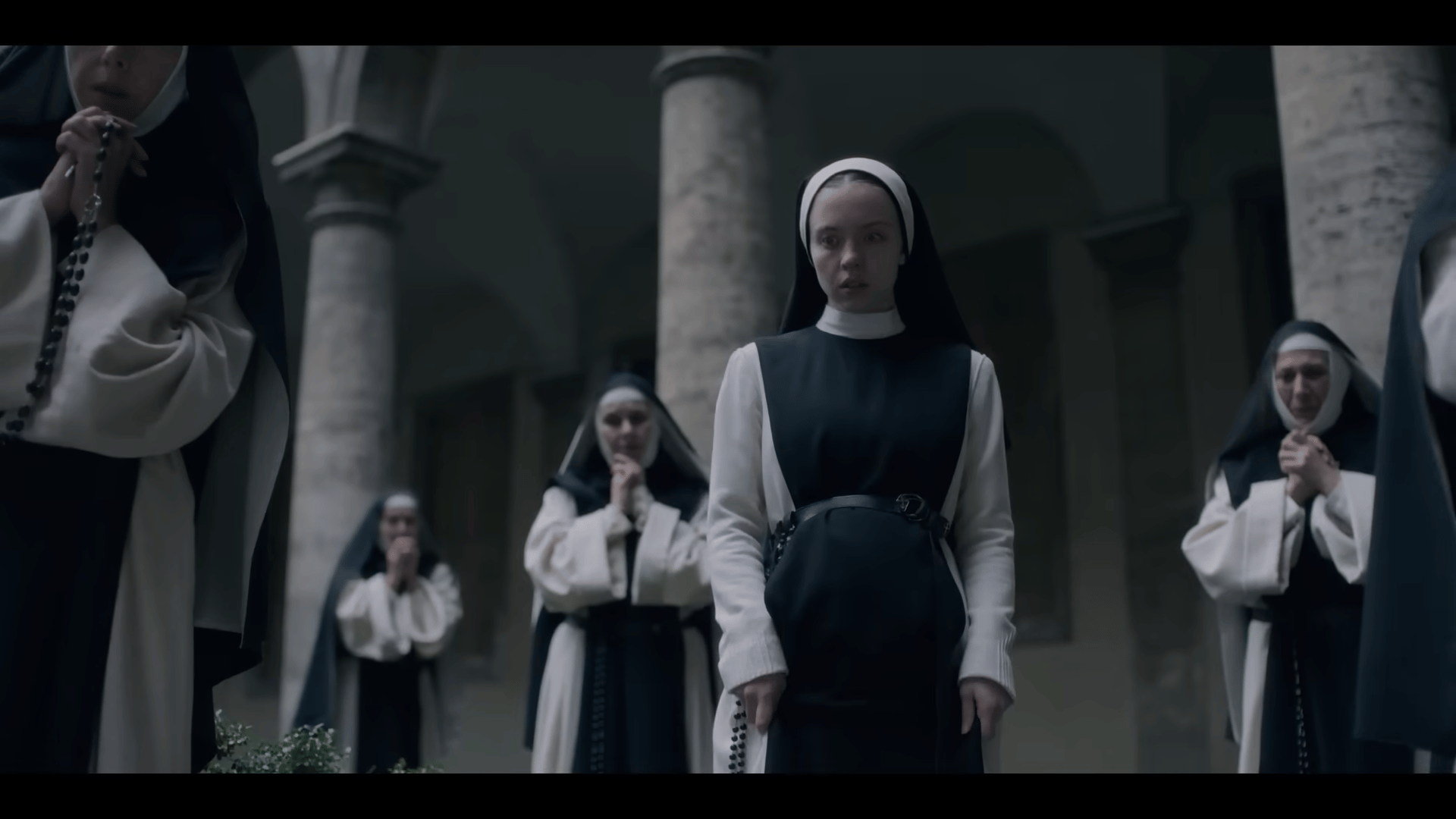 Sydney Sweeney as Sister Cecilia in Immaculate (2024), Black Bear Pictures