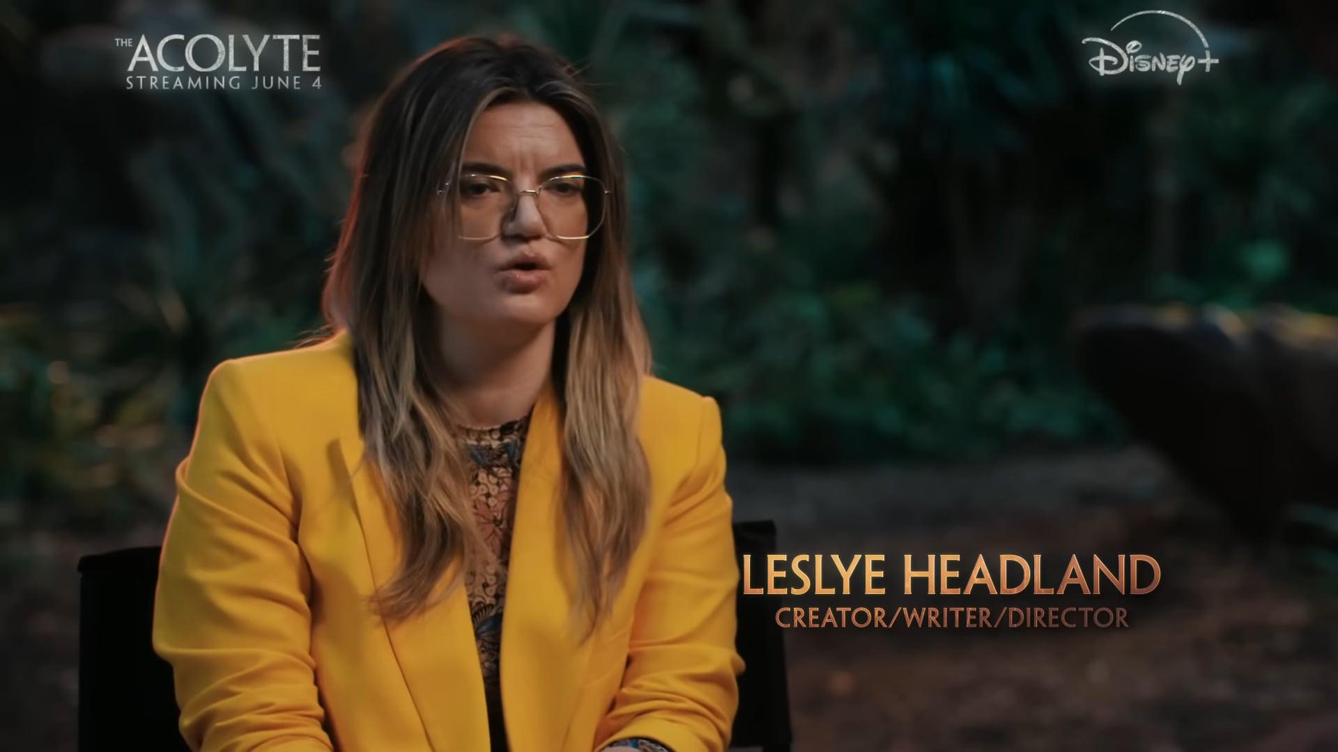 'The Acolyte' showrunner Leslye Headland recalls her experience creating the series to the official Star Wars YouTube channel (2024), Disney