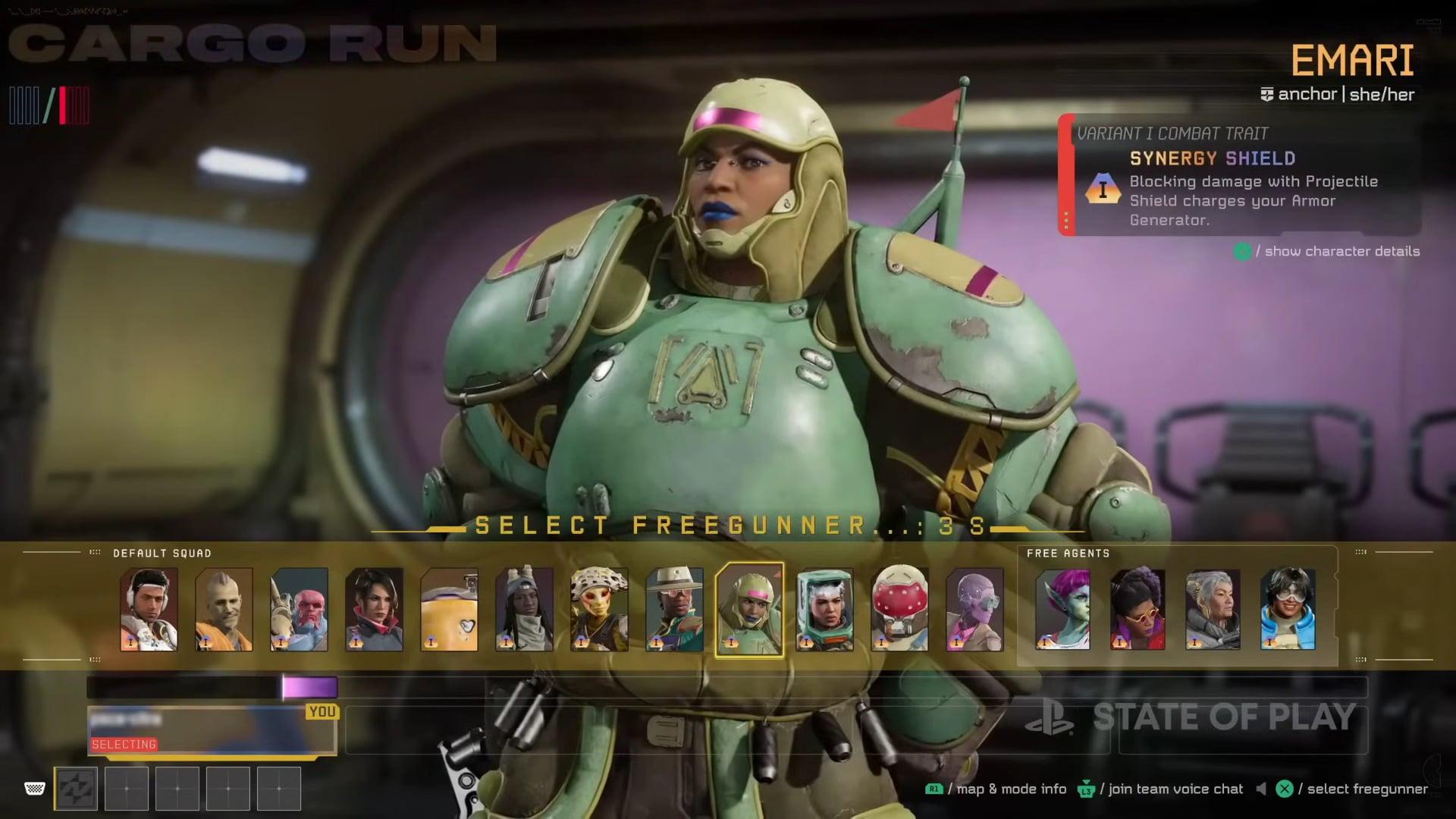 Emari (TBA) reports for duty in Concord (2025), Firewalk Studios