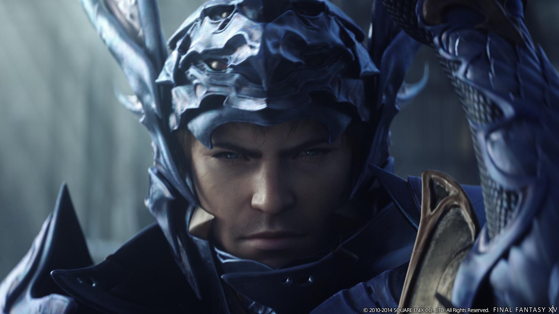 The Warrior of Light dons his Dragoon armor in Final Fantasy XIV: Heavensward (2015), Square Enix