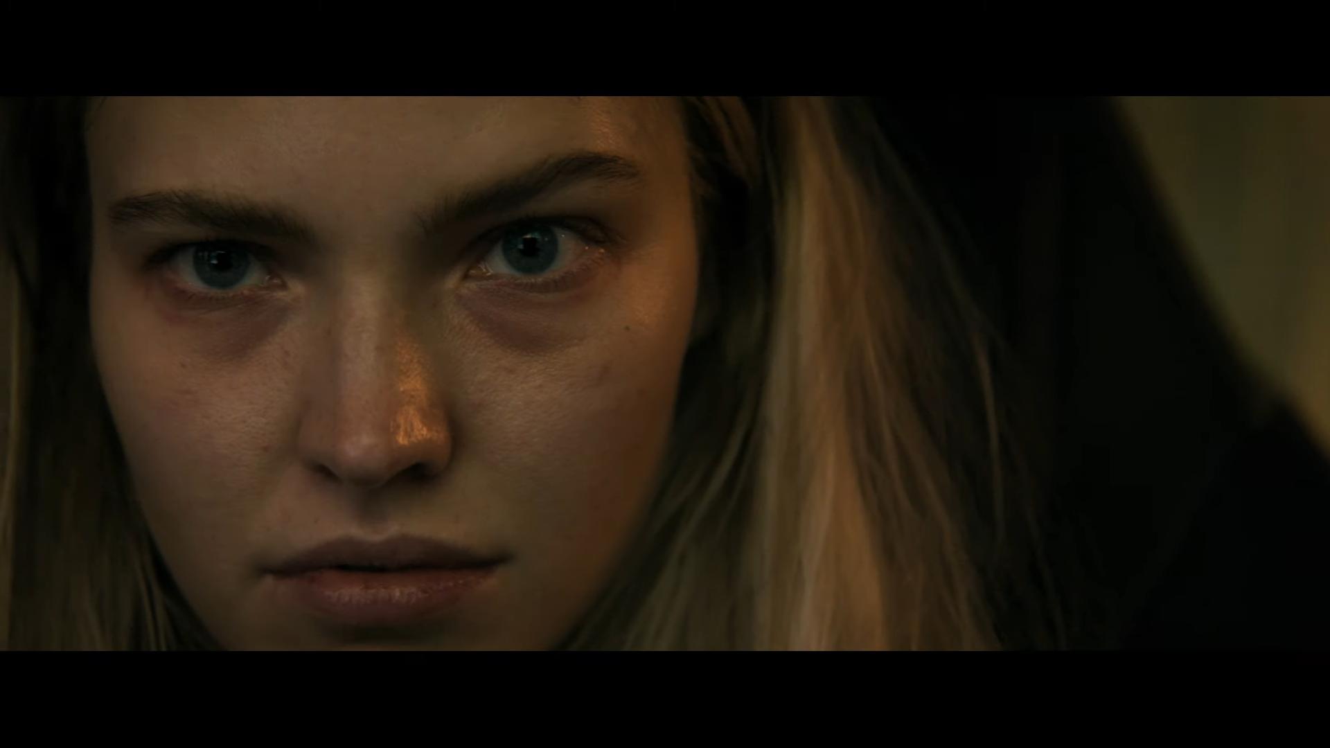 Sasha Luss as Hana in Latency (2024), Lionsgate