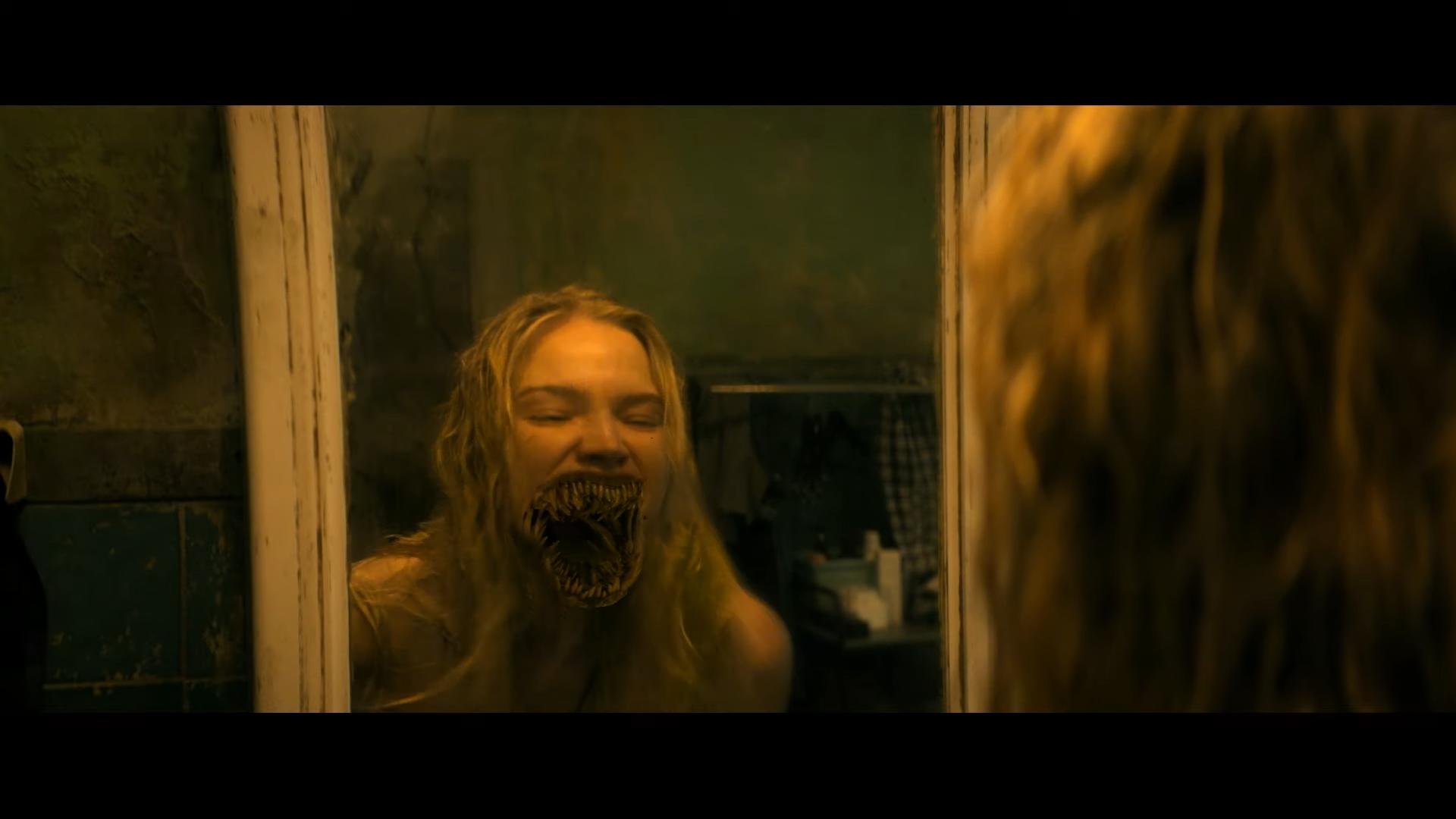 Sasha Luss as Hana in Latency (2024), Lionsgate