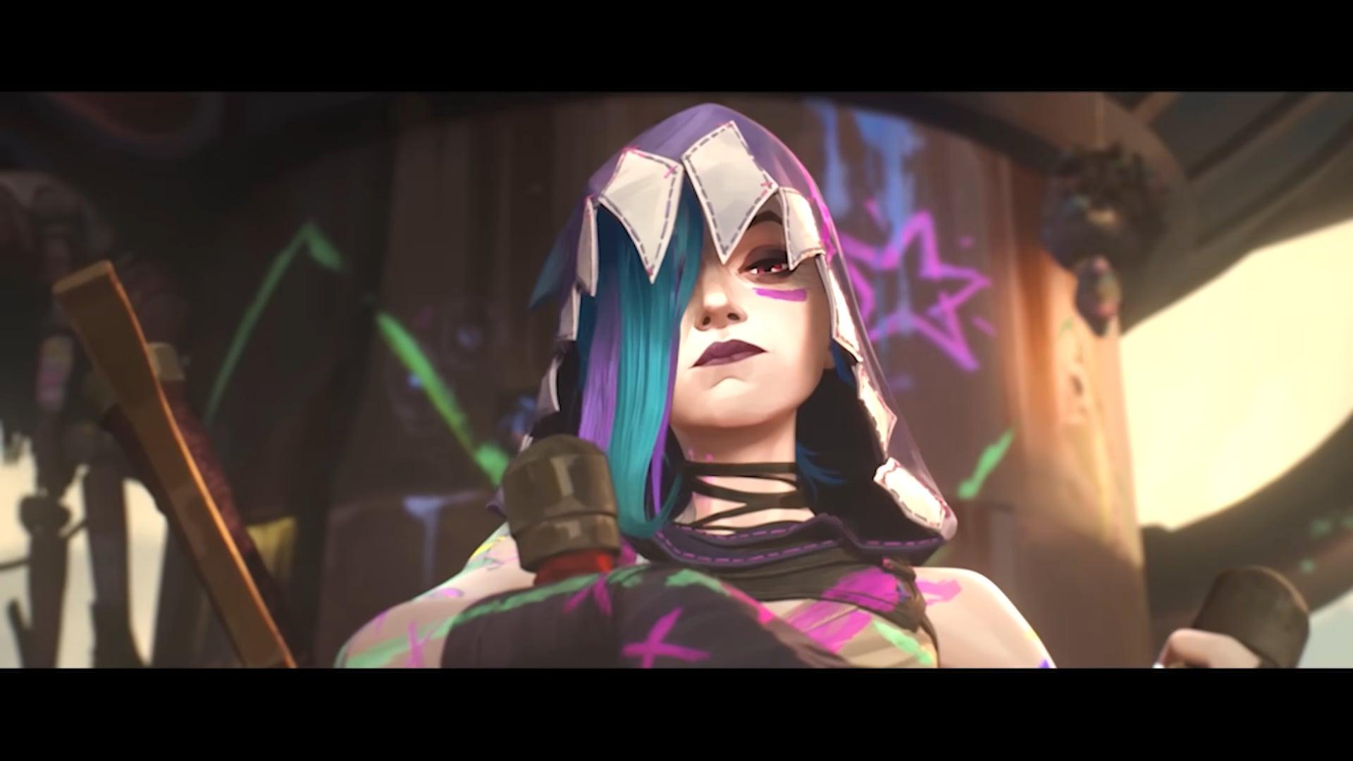Jinx (Ella Purnell) brings the cavalry in Arcane Season 2 Episode 9 "The Dirt Under Your Nails" (2024), Netflix/Riot Games