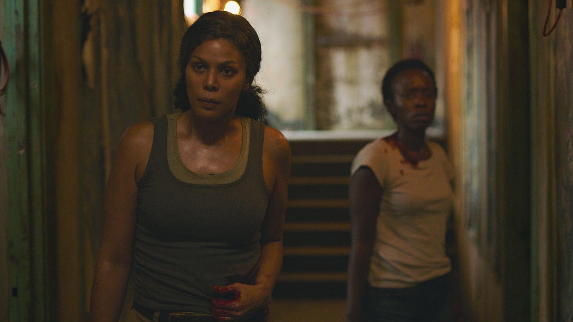 Merle Dandrige as Marlene, Natasha Mumba as Kim Tembo in The Last of Us (2023), HBO