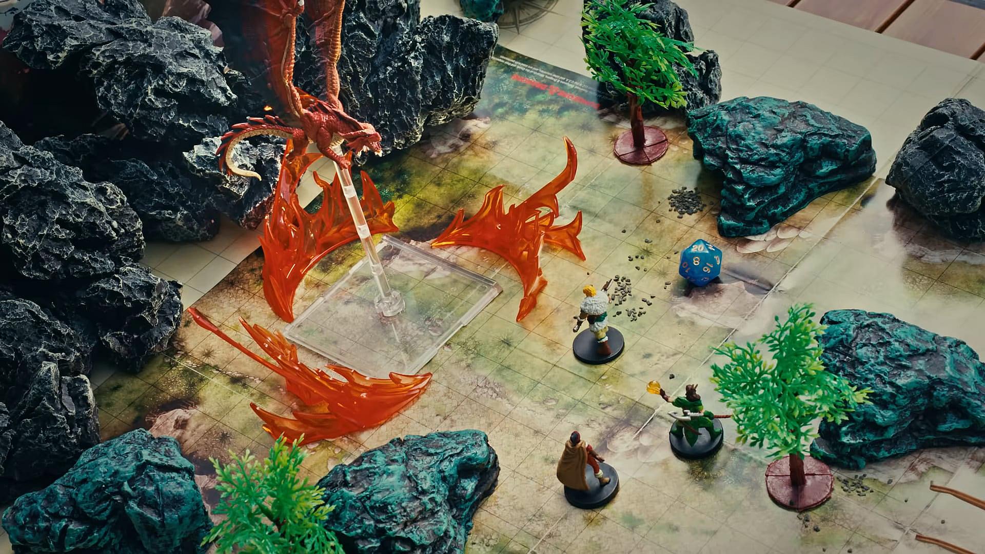 Player rolls for damage in Japanese D&D commercial, Wizards Presents 2022