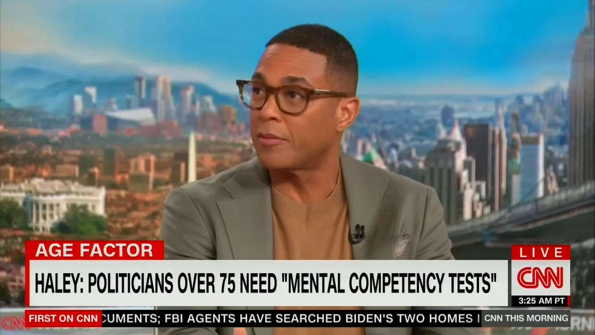 Don Lemon argues Nikki Haley is too old to run for office on CNN