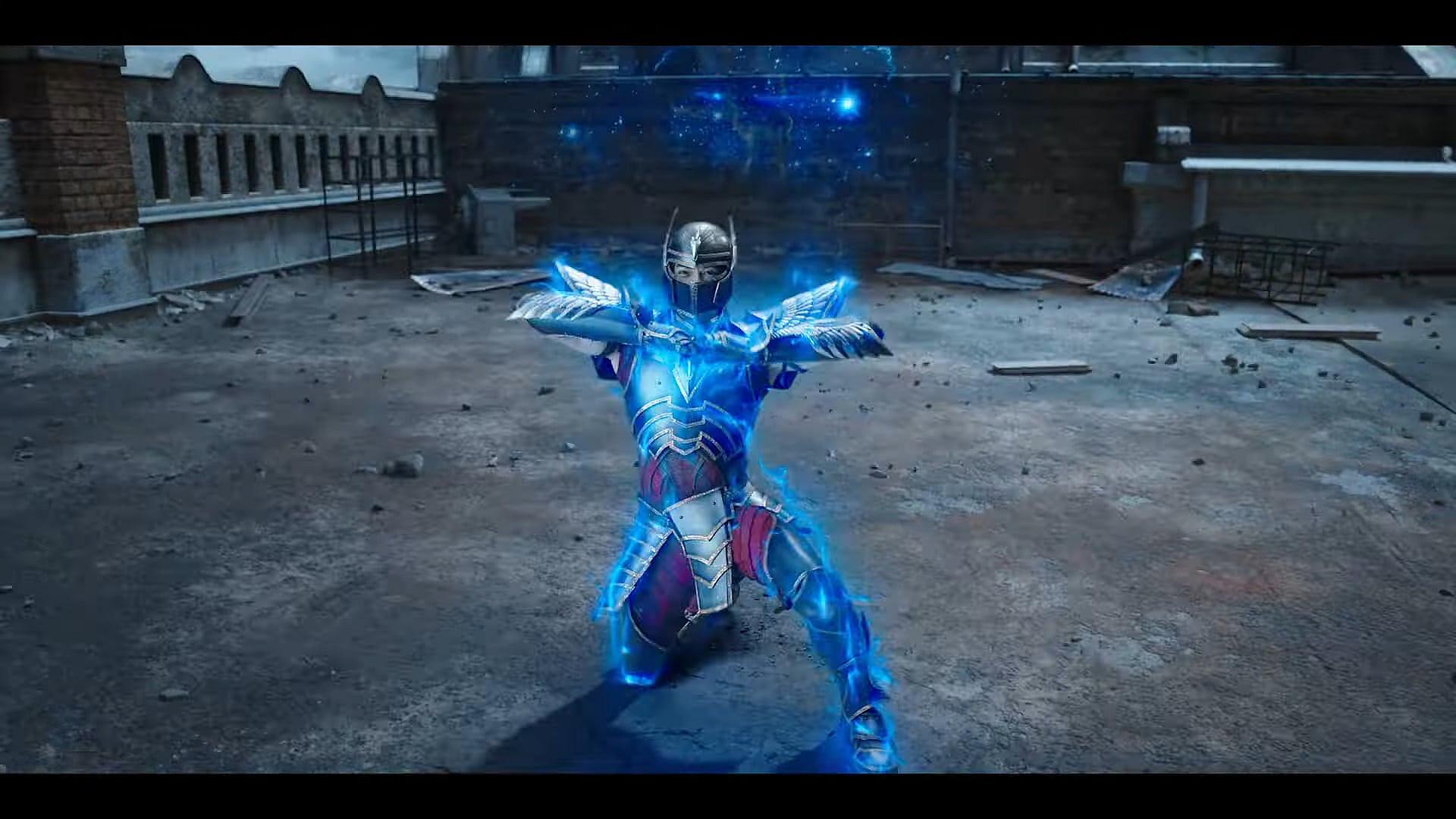 Seiya prepares to unleash his Cosmos in Knights of the Zodiac: The Beginning (2023)