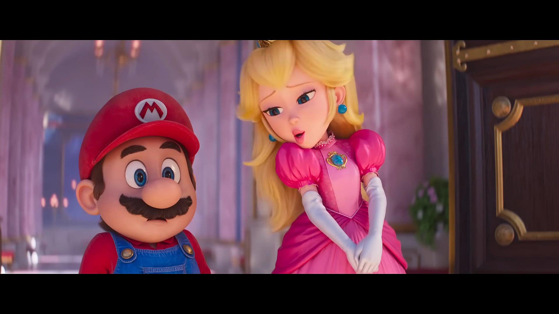 Princess Peach hopes Mario survives in The Super Mario Bros. Movie (2023)