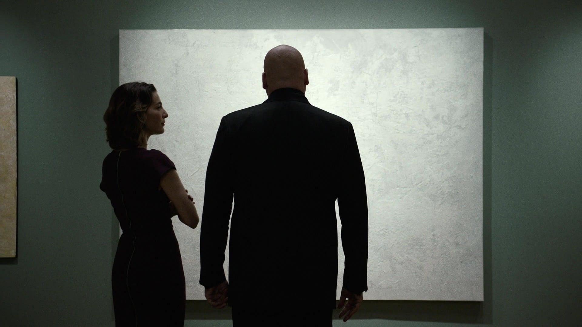 Vanessa Marianna (Ayelet Zurer) and Wilson Fisk (Vincent D'Onofrio) in Daredevil Season 1 Episode 3