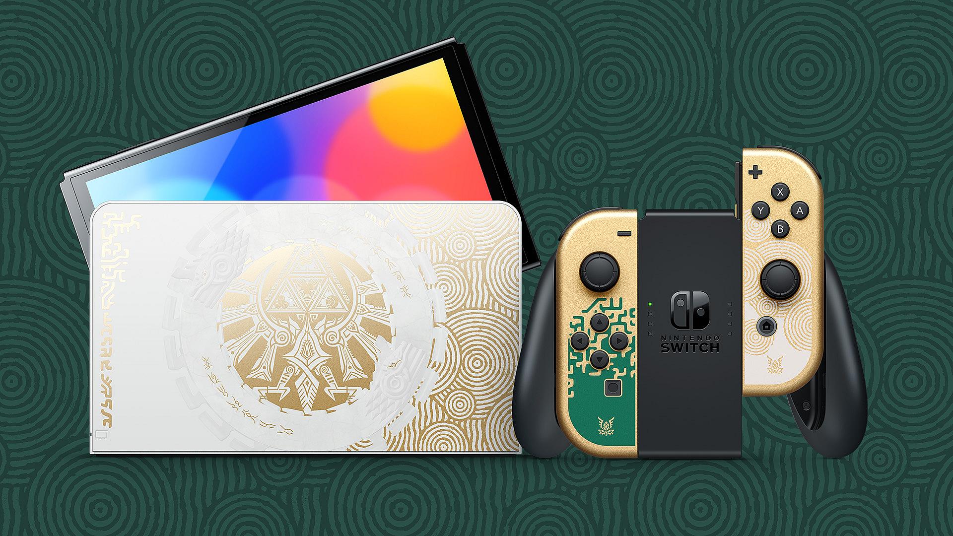 The Nintendo Switch – OLED Model - The Legend of Zelda: Tears of the Kingdom Edition via Nintendo