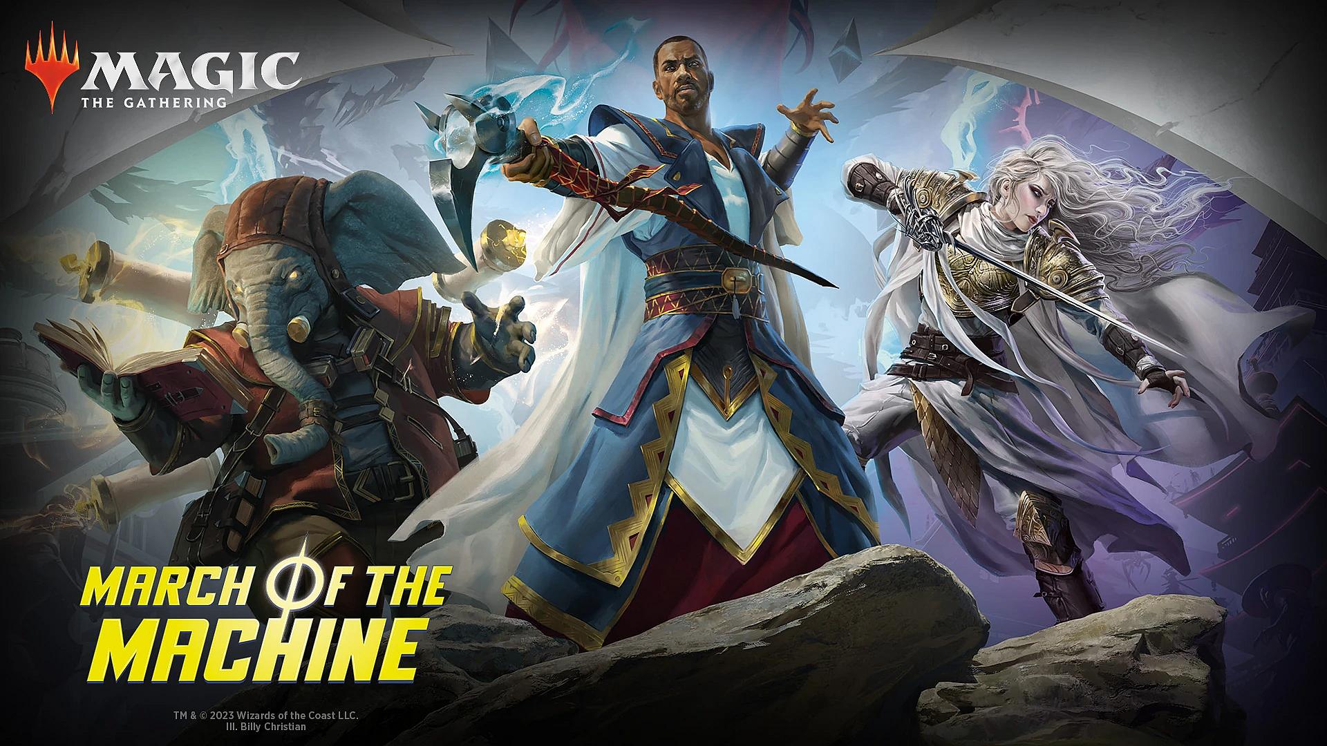 Magic: The Gathering - March of the Machines: Aftermath Key Art (2023), Wizards of the Coast