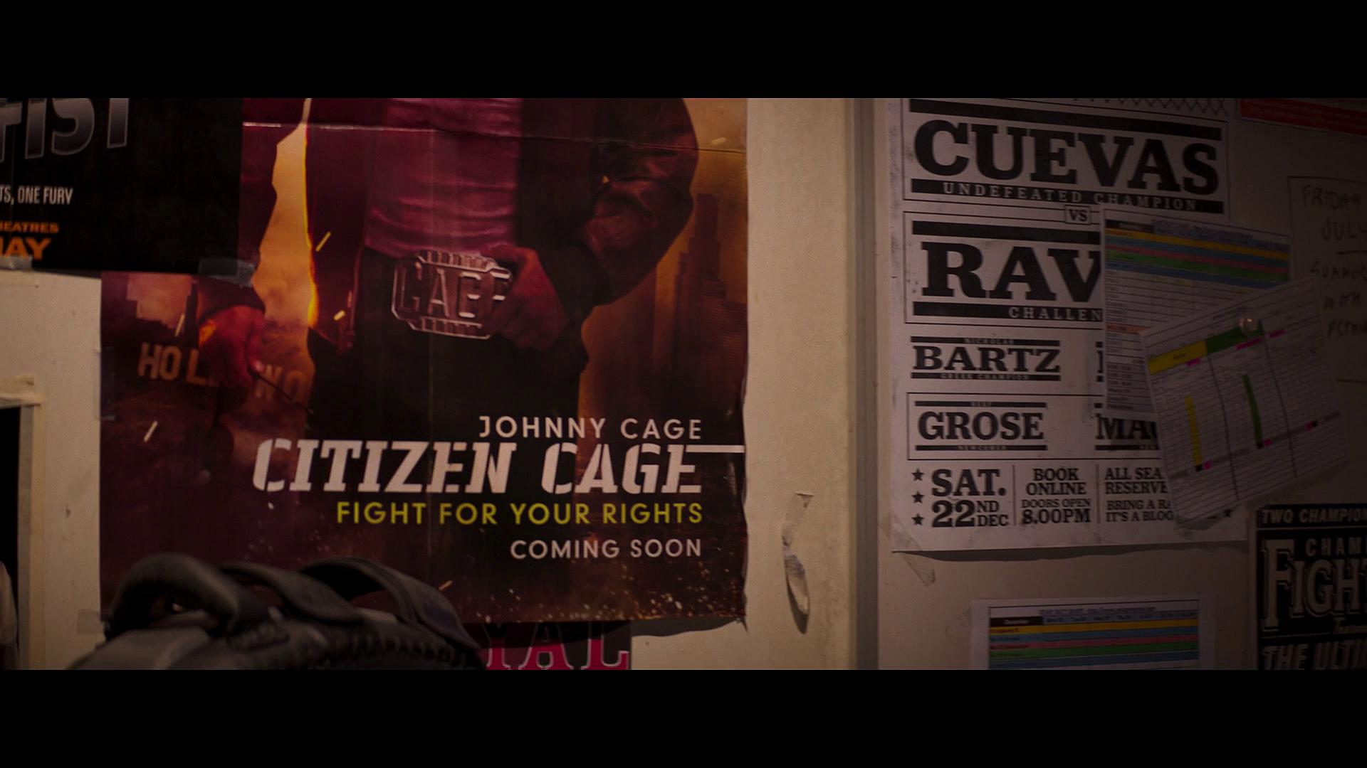 A poster for Johnny Cage's latest movie closes out Mortal Kombat (2021), Warner Bros. Pictures