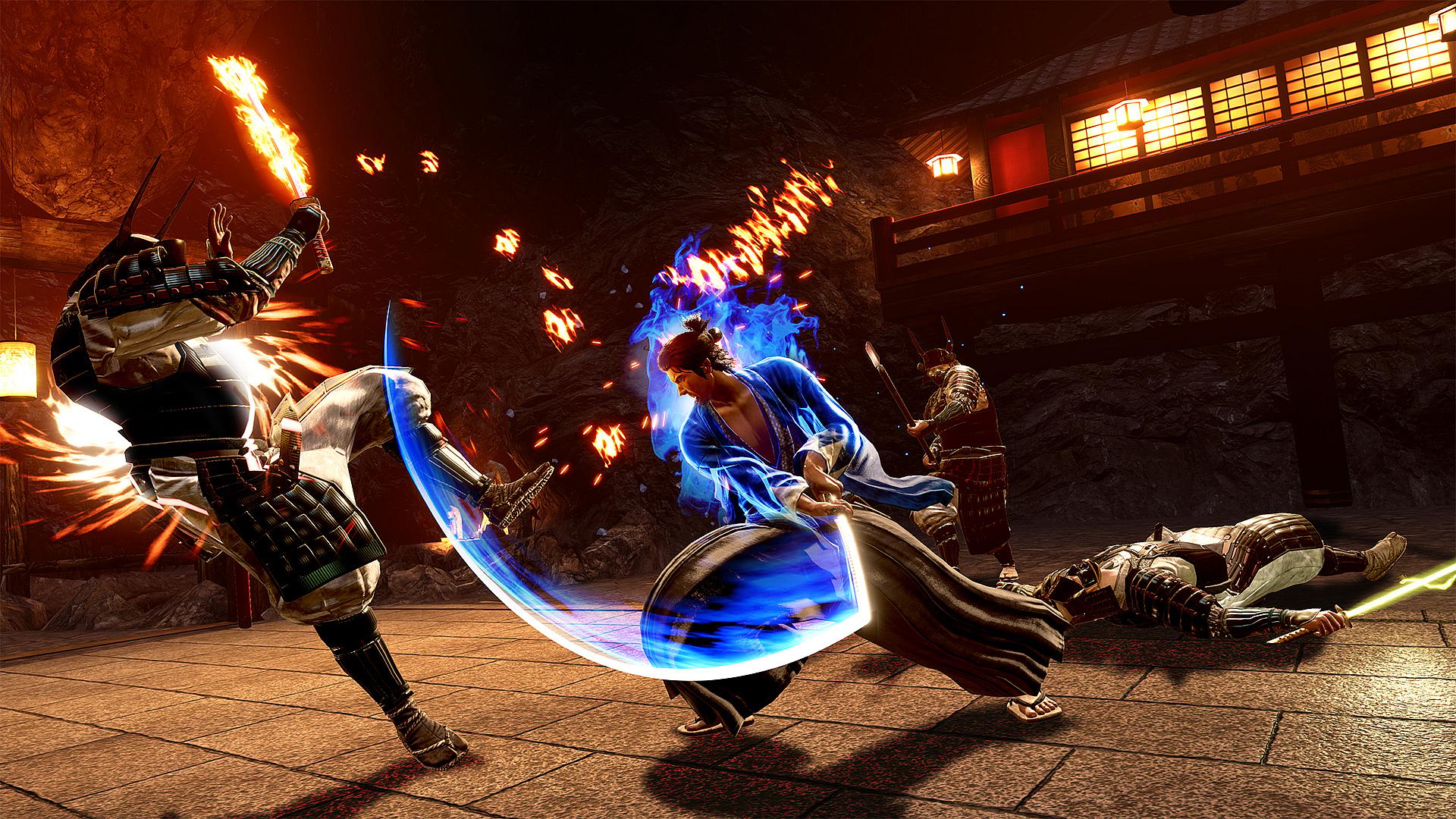 Sakamoto Ryoma cuts down his foes in Like A Dragon: Ishin! (2023), Sega